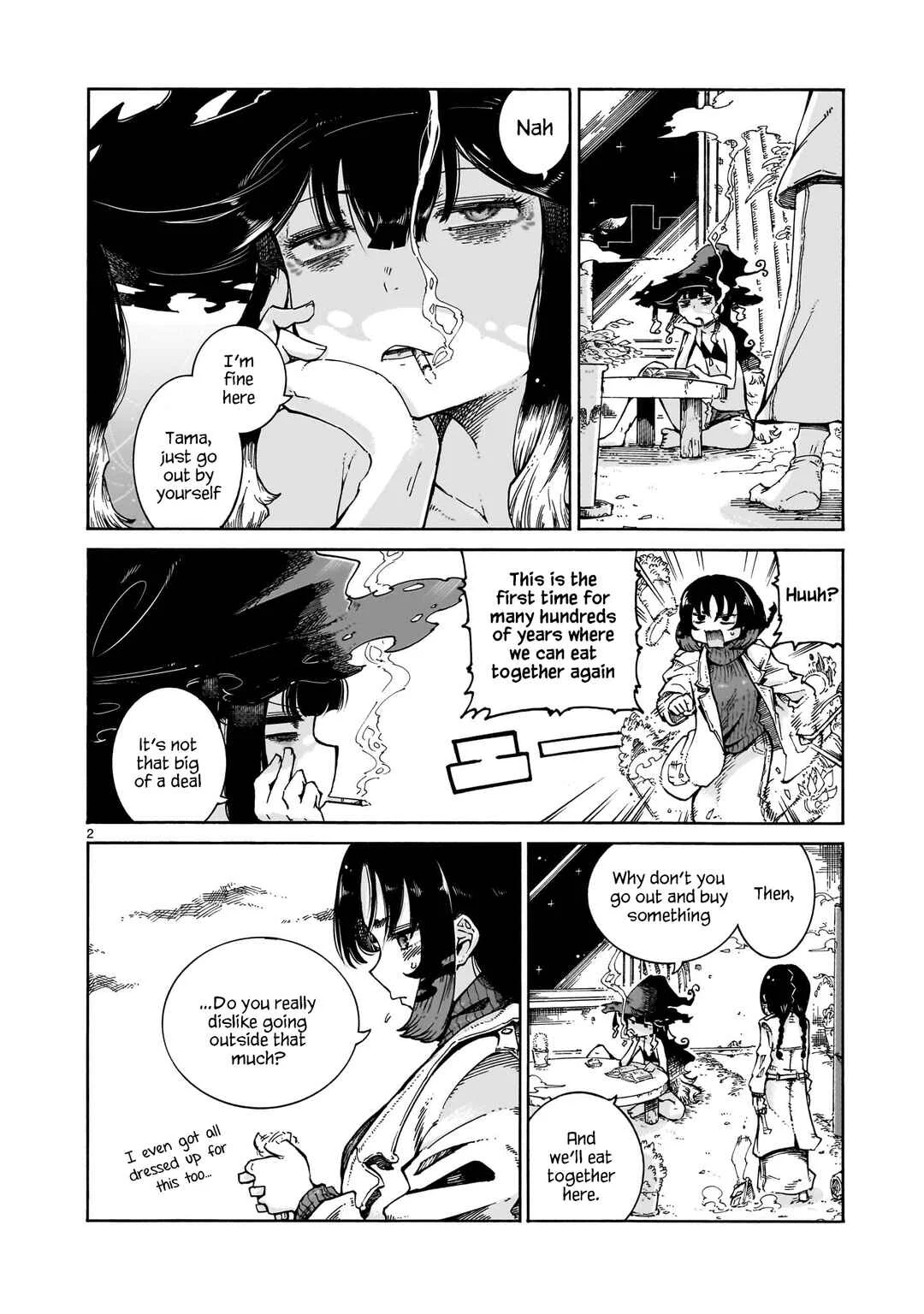 Majo to Kyurasu Chapter 3: Third Puff "Witches and Dining" - Page 2