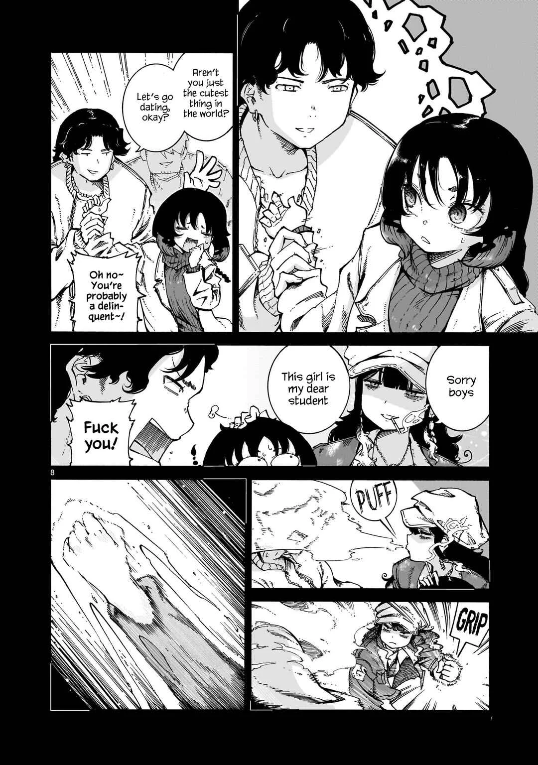 Majo to Kyurasu Chapter 3: Third Puff "Witches and Dining" - Page 8
