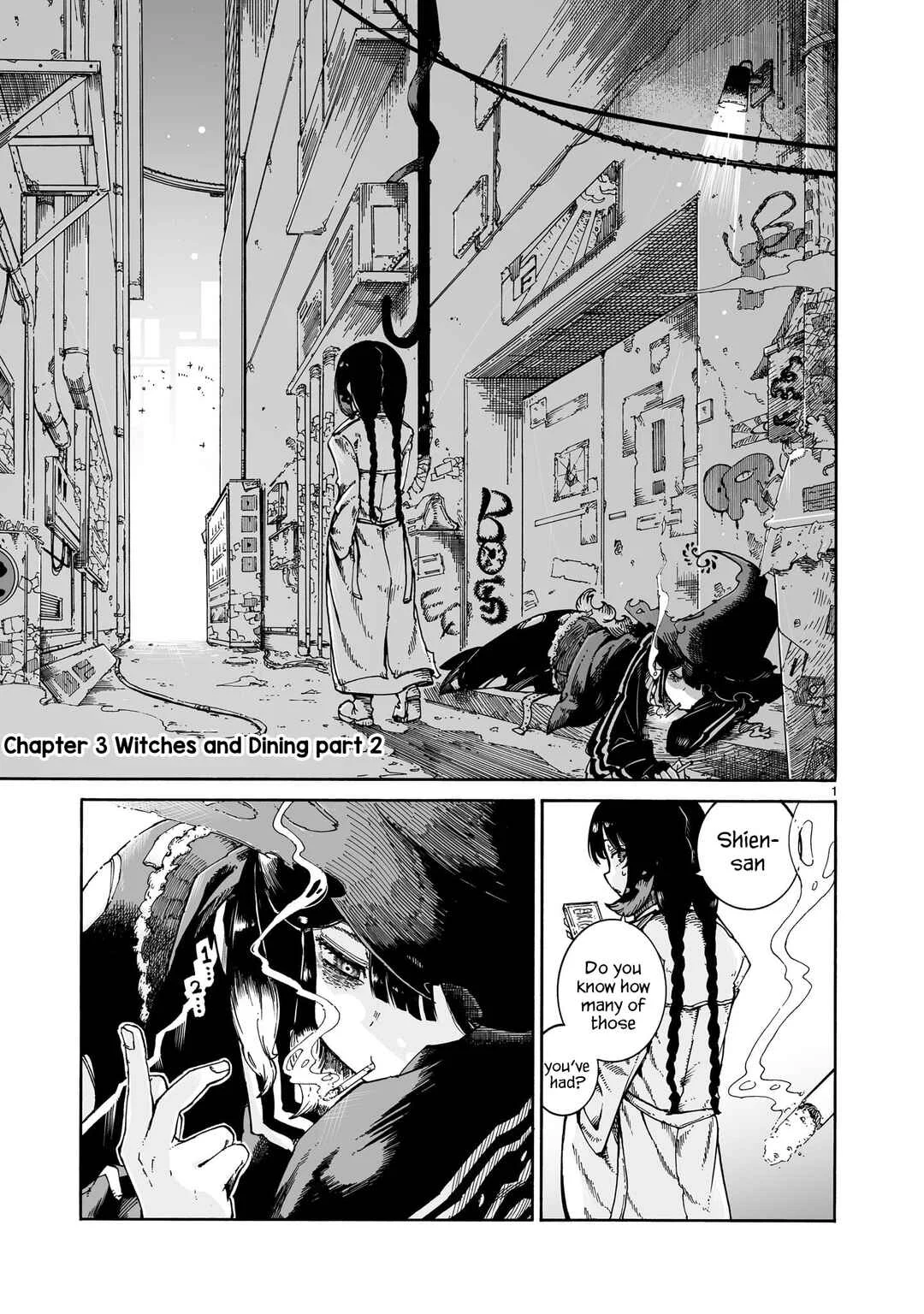 Majo to Kyurasu Chapter 3: Third Puff "Witches and Dining" - Page 13