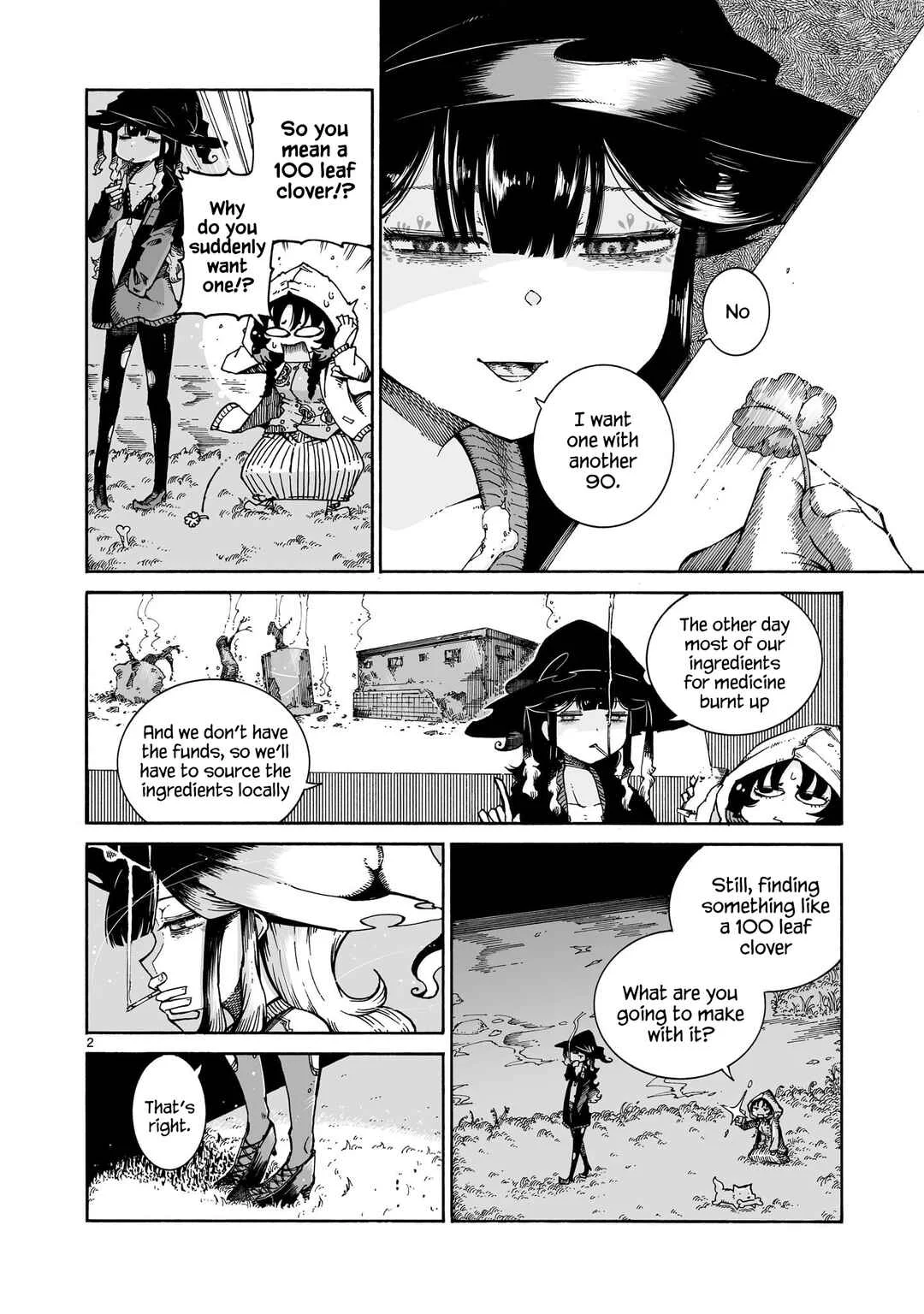 Majo to Kyurasu Chapter 4: Fourth Puff "Witches and Awakening" - Page 2
