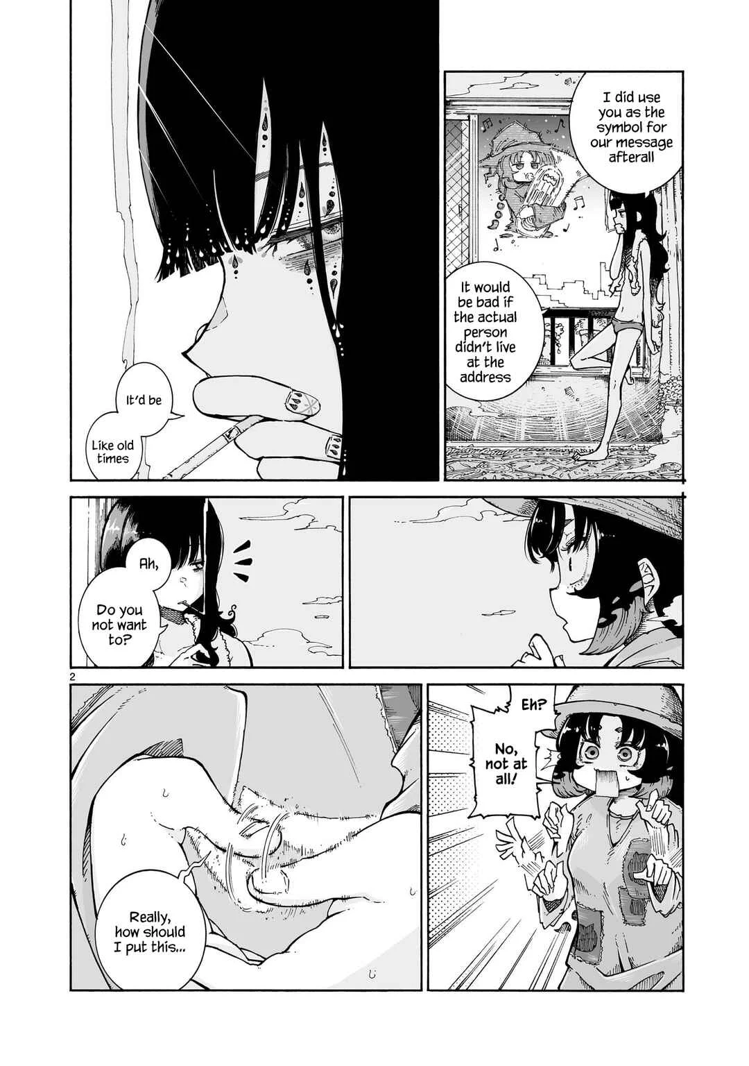Majo to Kyurasu Chapter 5: Fifth Puff "Witches and Cohabitation" - Page 2
