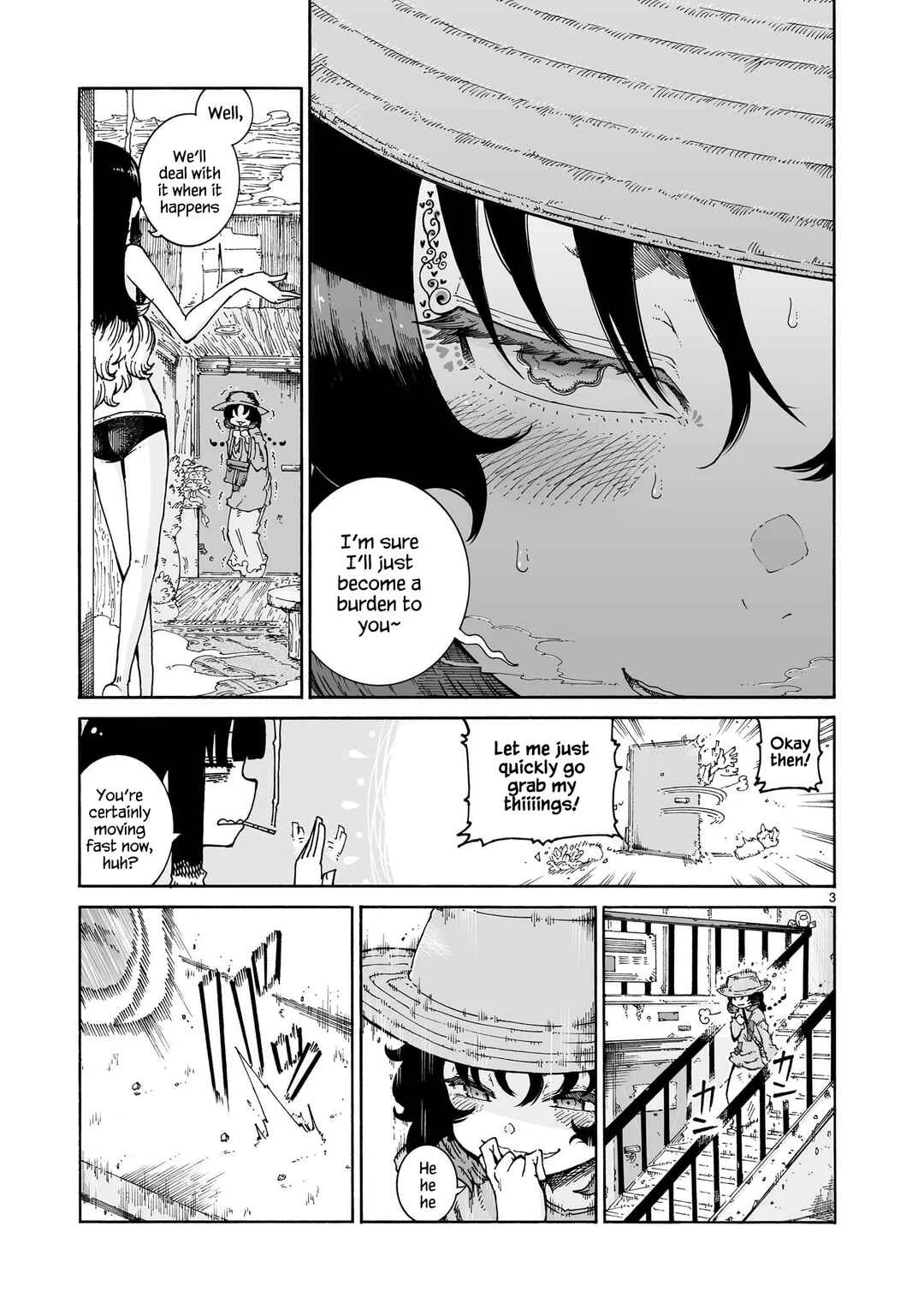 Majo to Kyurasu Chapter 5: Fifth Puff "Witches and Cohabitation" - Page 3