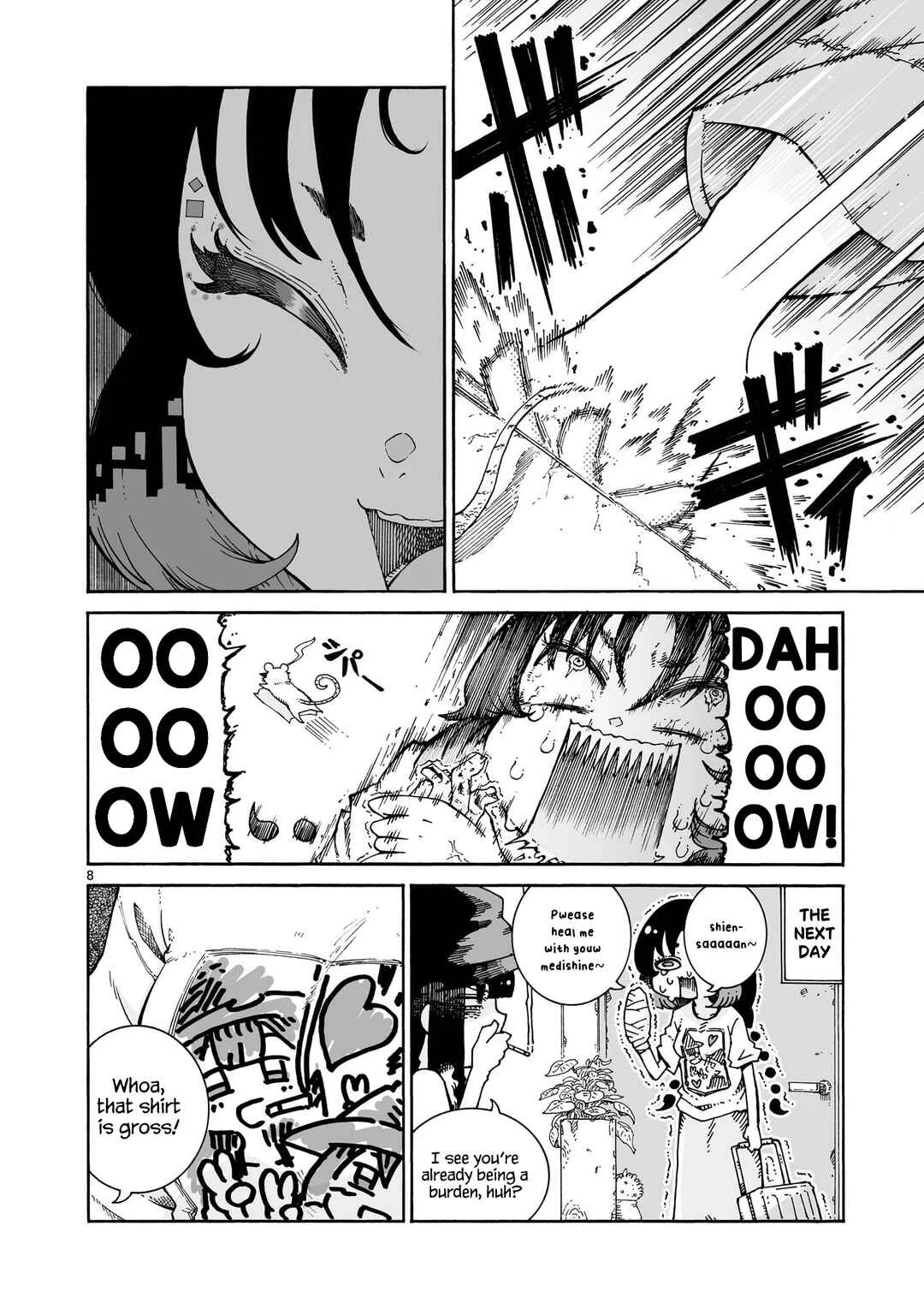 Majo to Kyurasu Chapter 5: Fifth Puff "Witches and Cohabitation" - Page 8