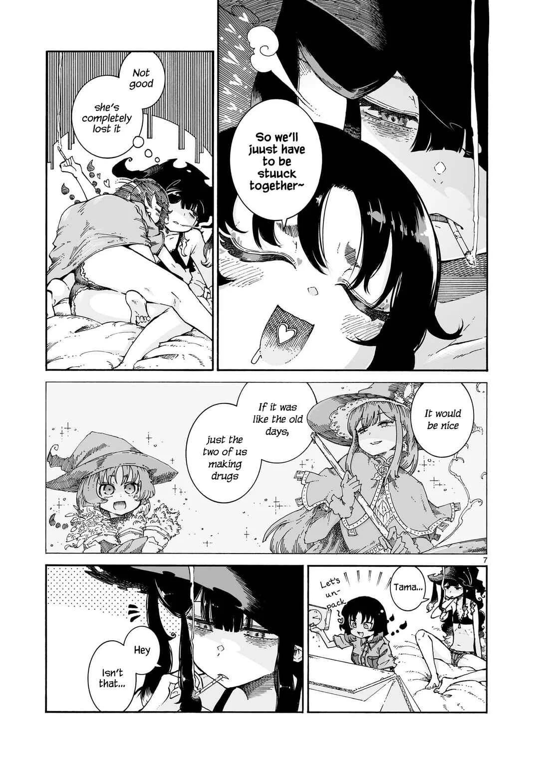 Majo to Kyurasu Chapter 5: Fifth Puff "Witches and Cohabitation" - Page 15
