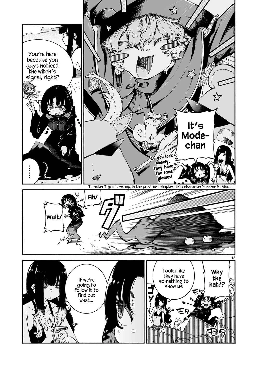 Majo to Kyurasu Chapter 5: Fifth Puff "Witches and Cohabitation" - Page 21