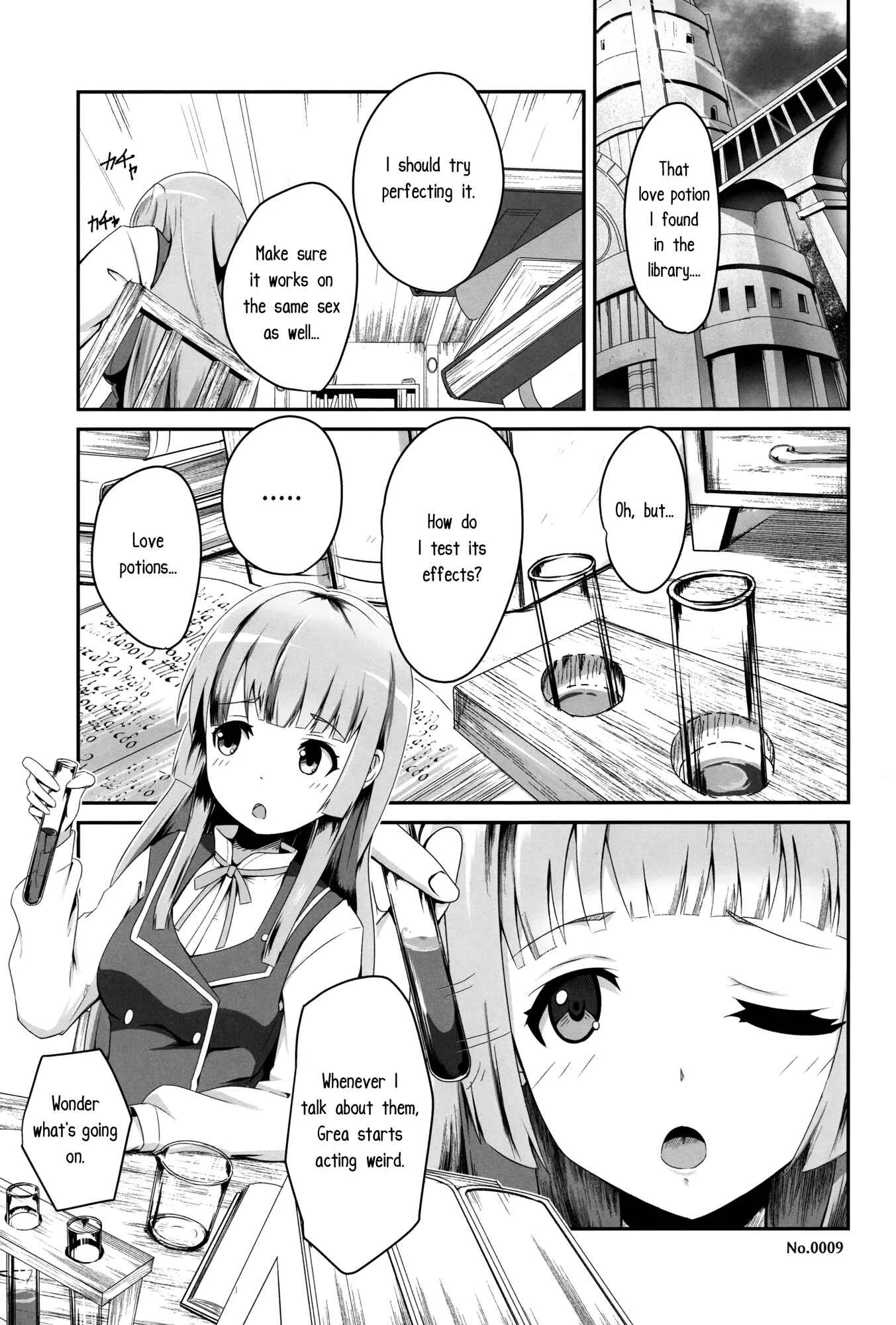 Manaria Friends - Kono Koto wa Futari dake no Himitsu dakara ne Chapter 1: Oneshot - Page 1
