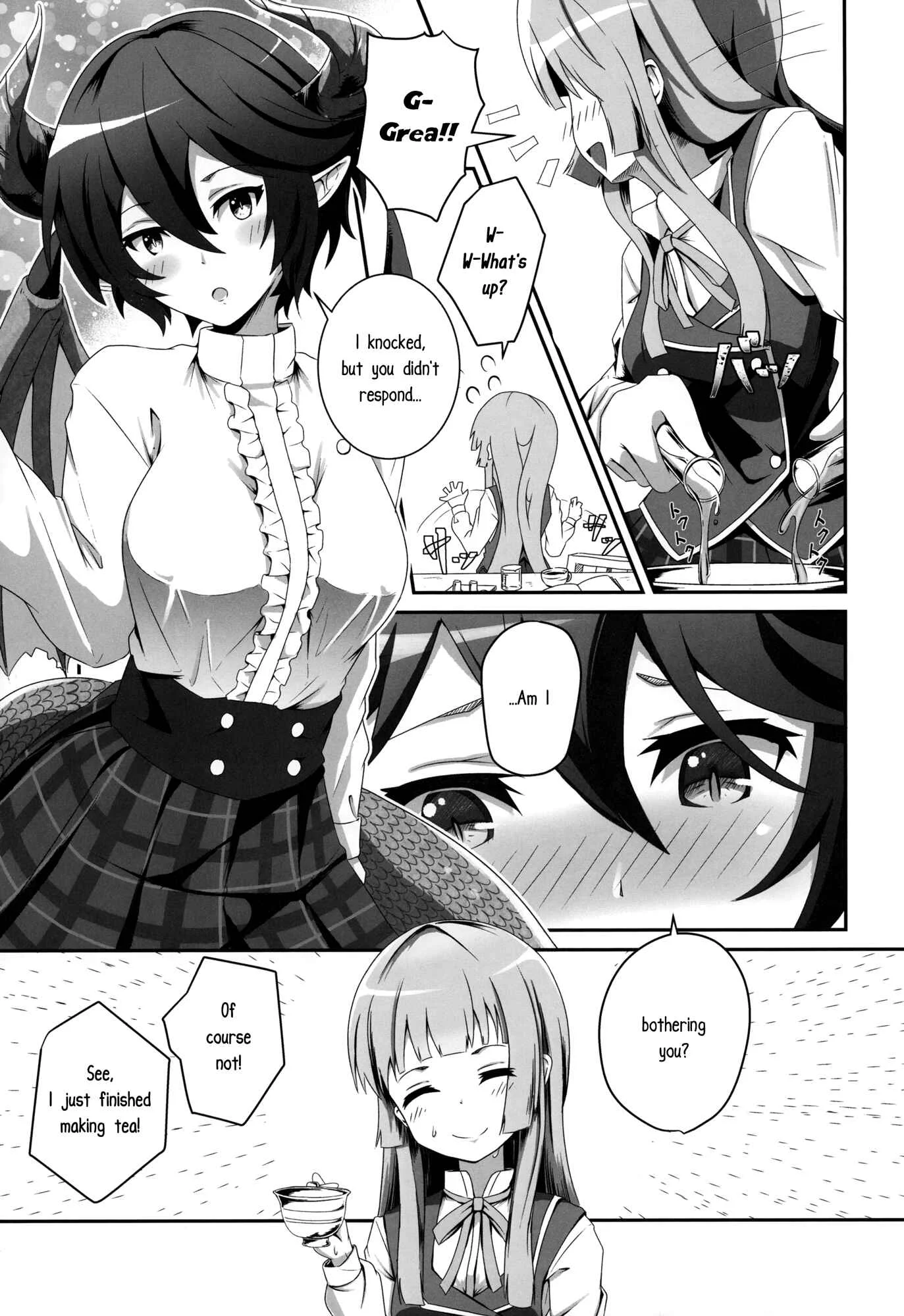 Manaria Friends - Kono Koto wa Futari dake no Himitsu dakara ne Chapter 1: Oneshot - Page 3
