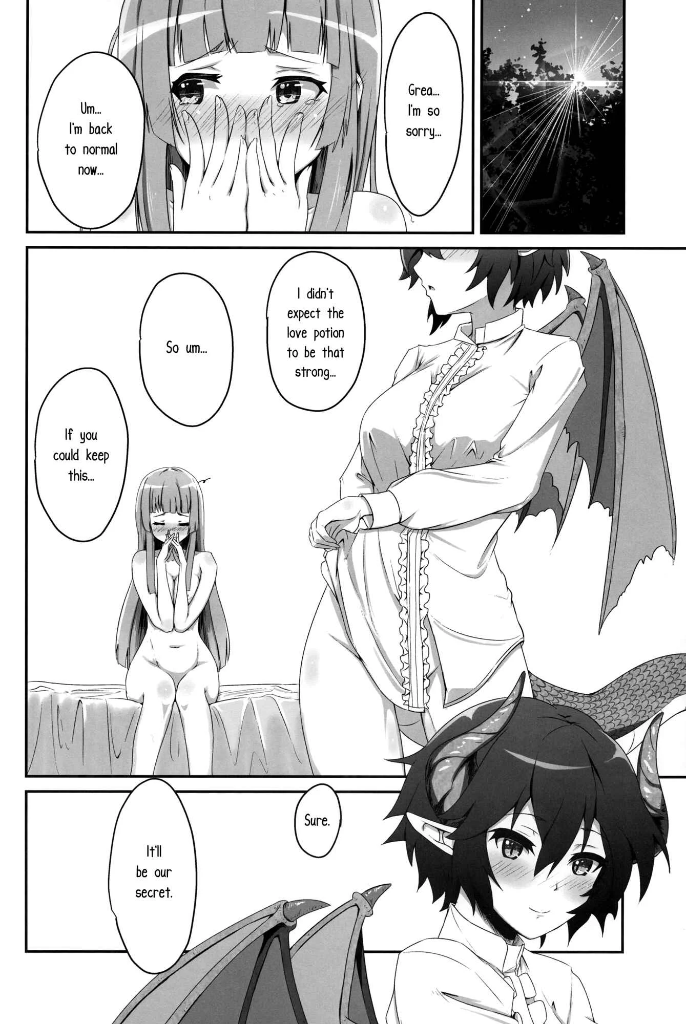 Manaria Friends - Kono Koto wa Futari dake no Himitsu dakara ne Chapter 1: Oneshot - Page 19