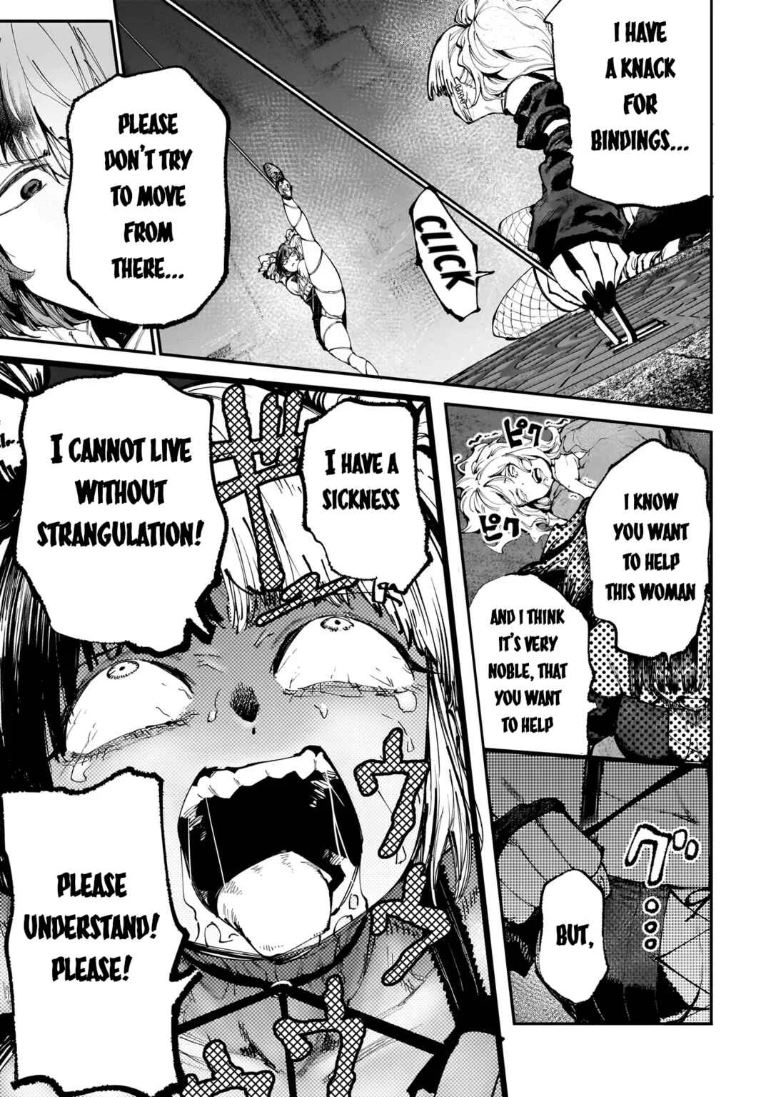 Manticore -Seishin Ikou Jikken Machi- Chapter 3.1: The Love of Hanging (Part 1) - Page 11