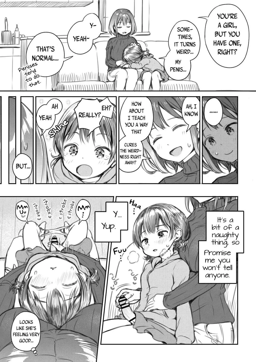Meikko to Okki suru Futanari Ochinchin Chapter 1 - Page 3