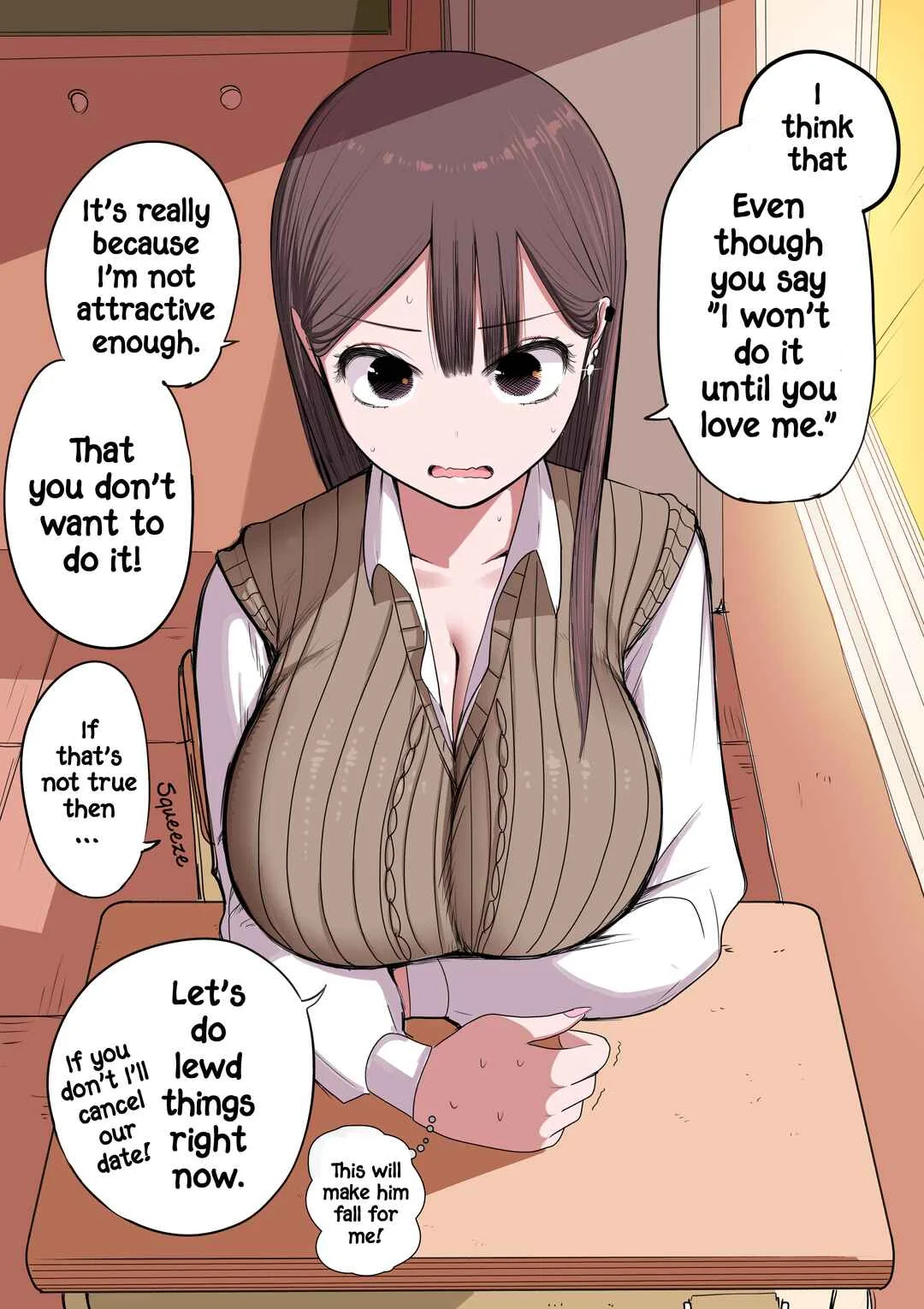 Menhera Gyaru no Hajimete Chapter 1: Menhera Gyaru Will Confess in 10 Days (Day 2) [Full] - Page 1