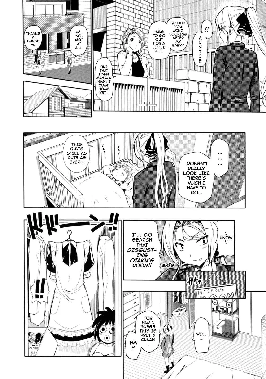 Menkui! Chapter 3: Maid & Master & #2-chan part 1 - Page 7