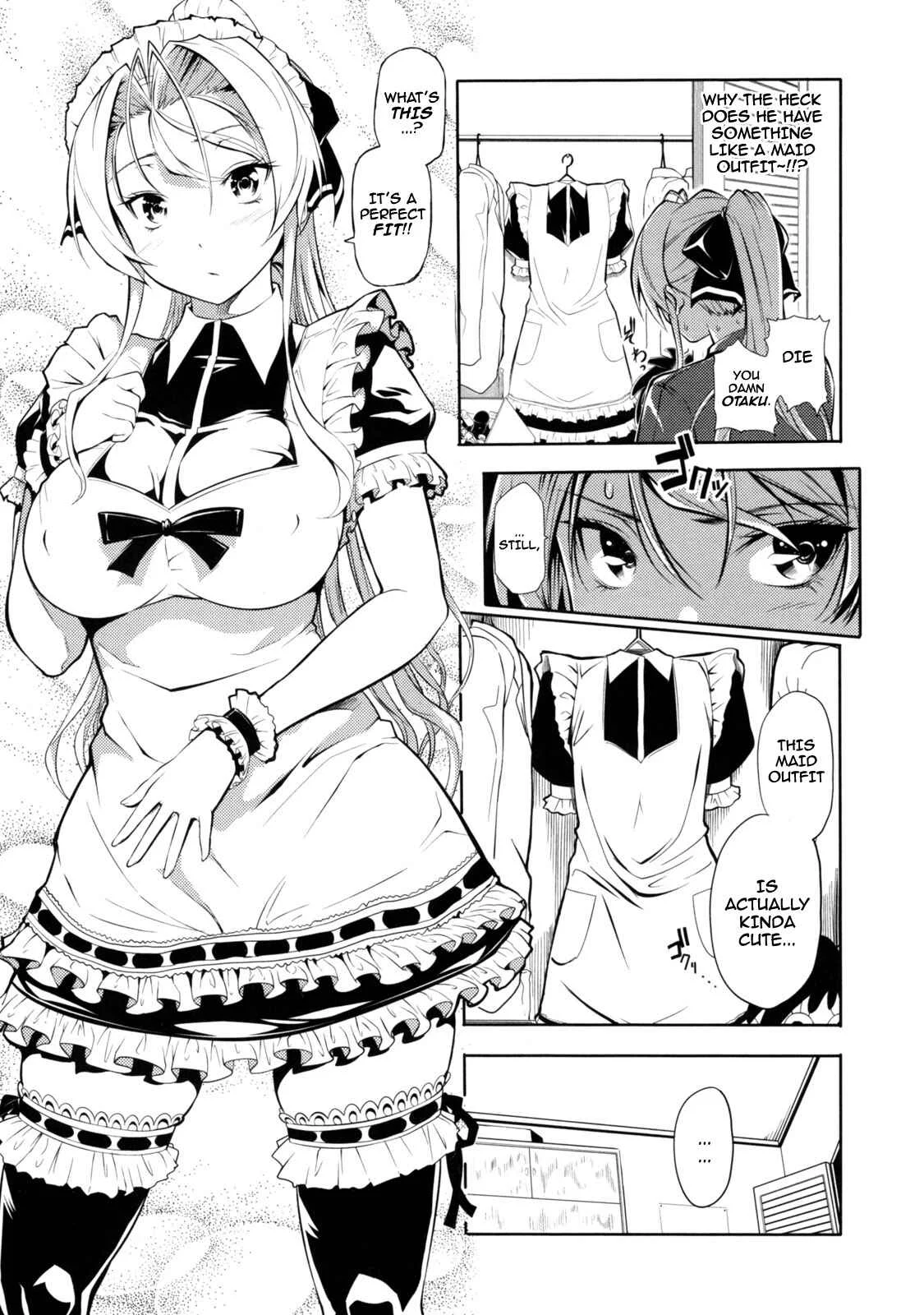 Menkui! Chapter 3: Maid & Master & #2-chan part 1 - Page 8