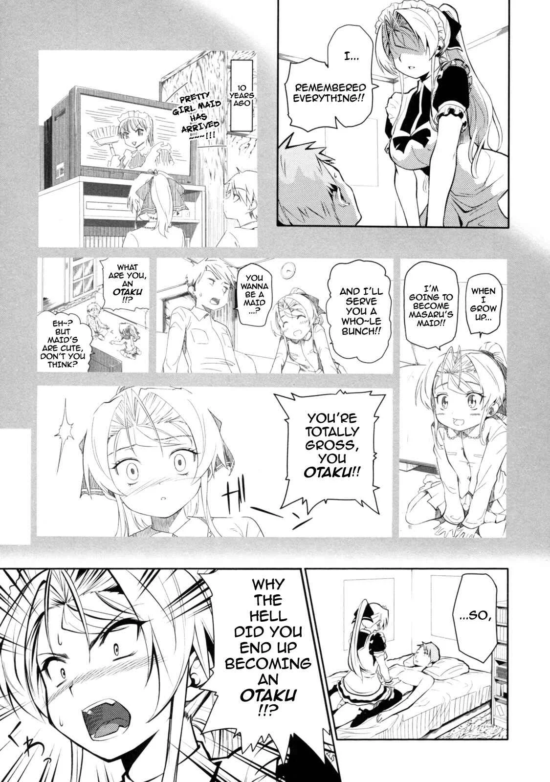 Menkui! Chapter 3: Maid & Master & #2-chan part 1 - Page 14