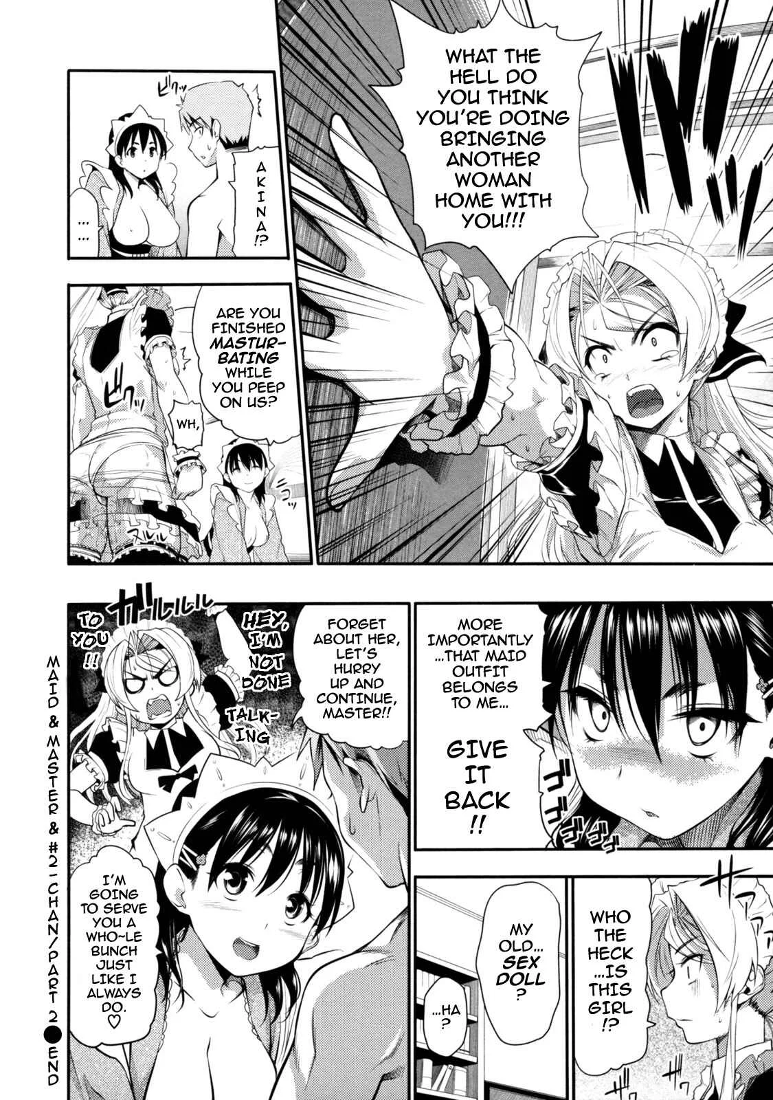 Menkui! Chapter 4: Maid & Master & #2-chan part 2 - Page 16