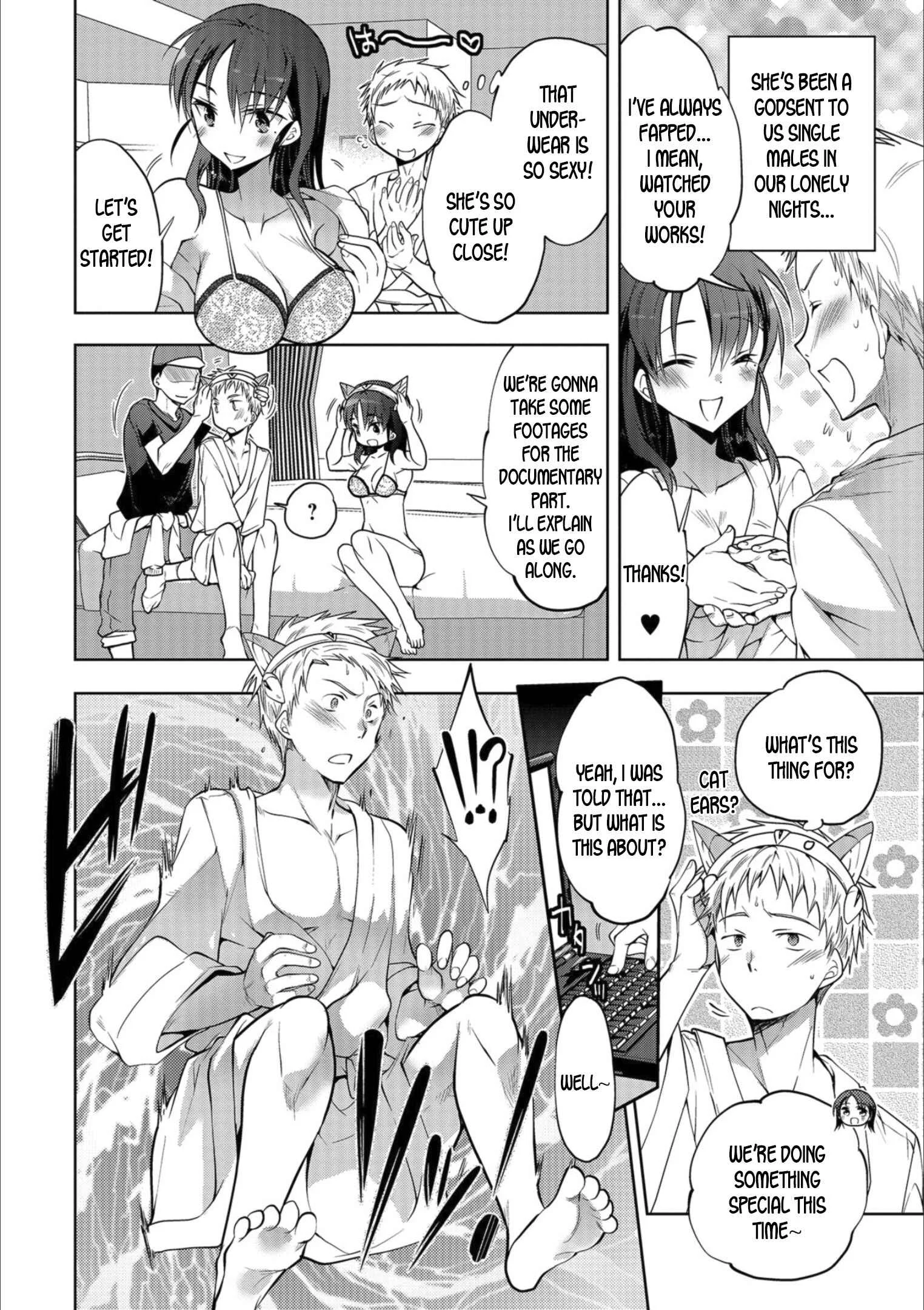 Mesuiki!! Nyotaika Yuugi Chapter 3: Nut Crack Device ~Charisma AV Joyuu ni Natta Ore~ - Page 2