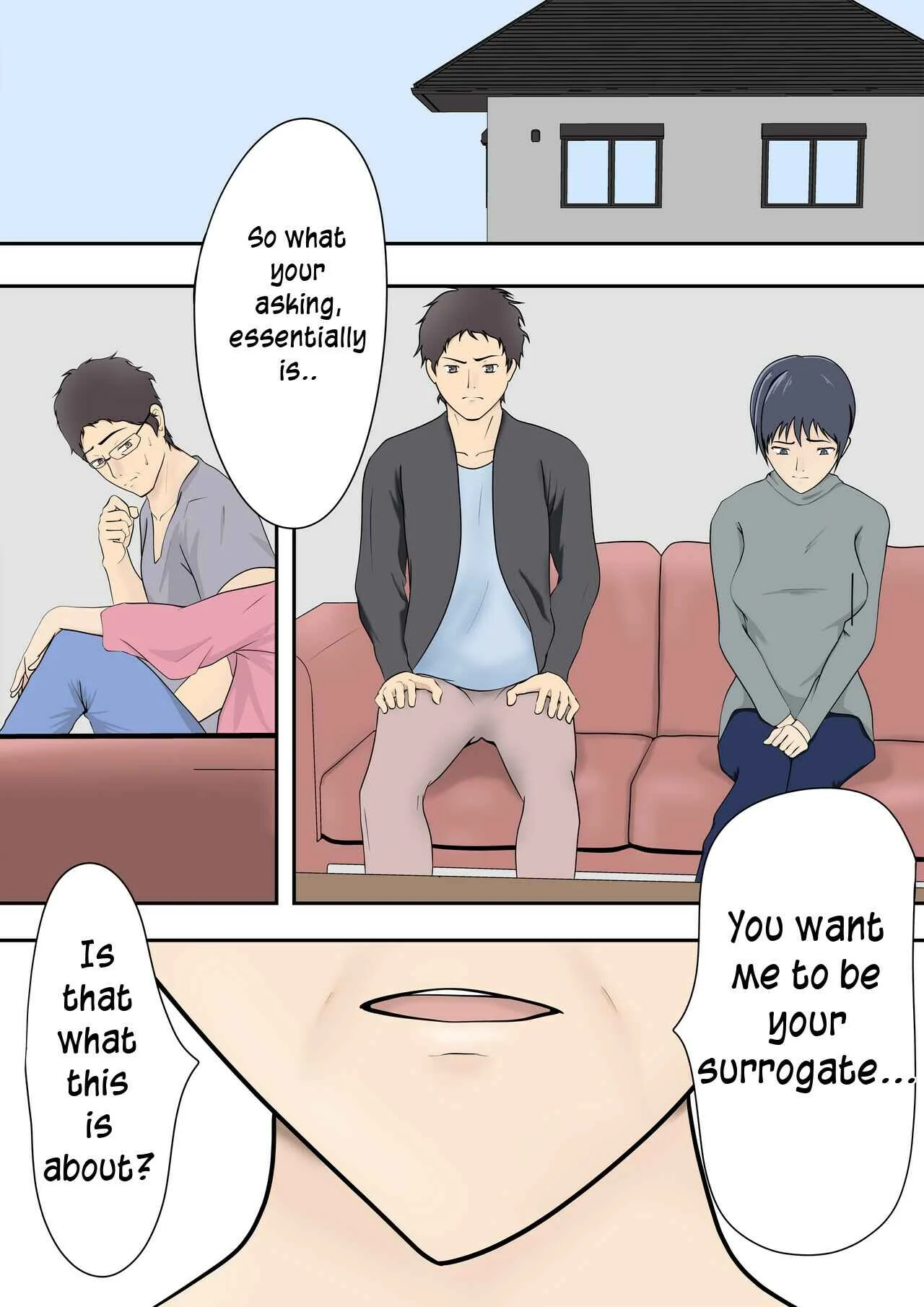 Mi no Haha ni Dairi Shussan o Onegai shita Hanashi Chapter 1 - Page 2