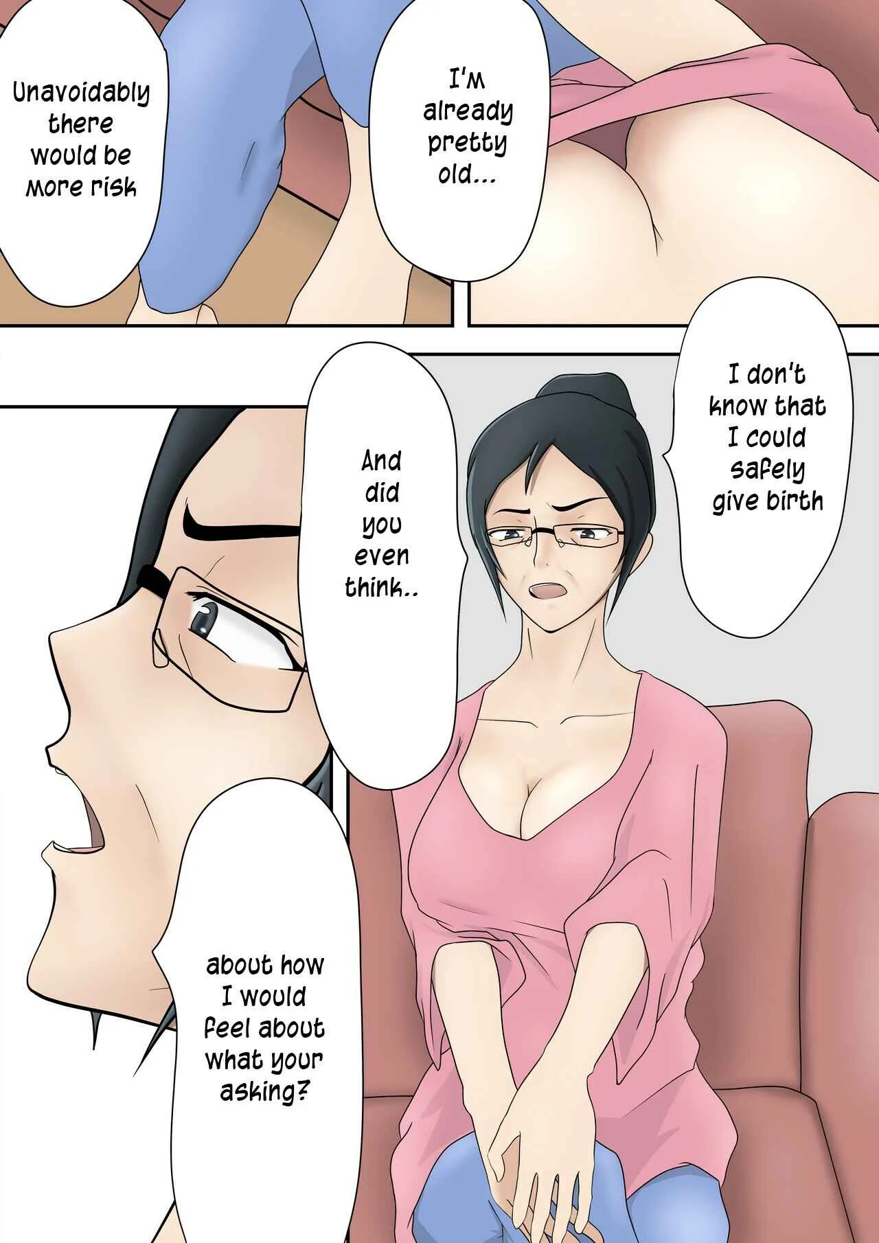Mi no Haha ni Dairi Shussan o Onegai shita Hanashi Chapter 1 - Page 4