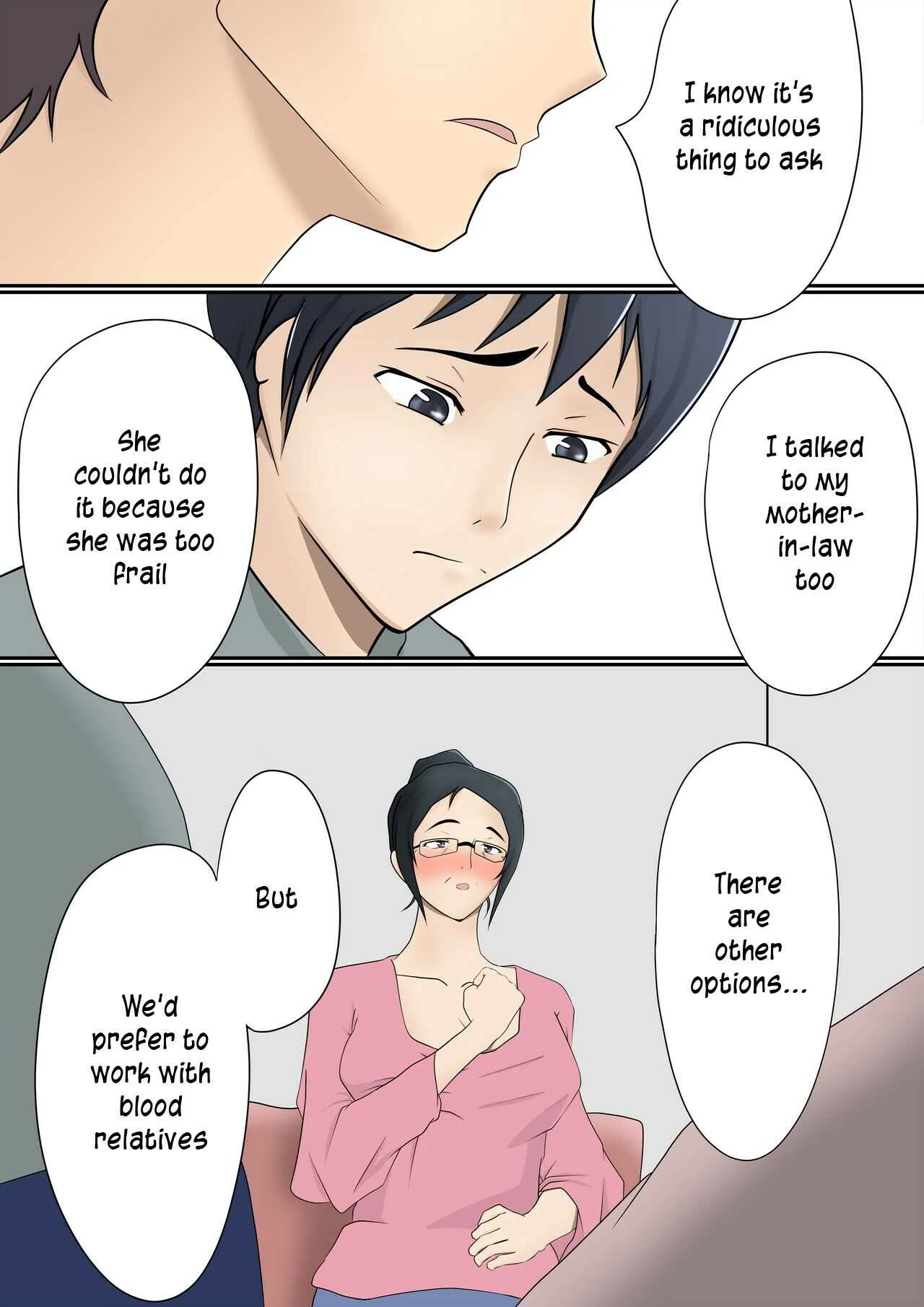 Mi no Haha ni Dairi Shussan o Onegai shita Hanashi Chapter 1 - Page 6