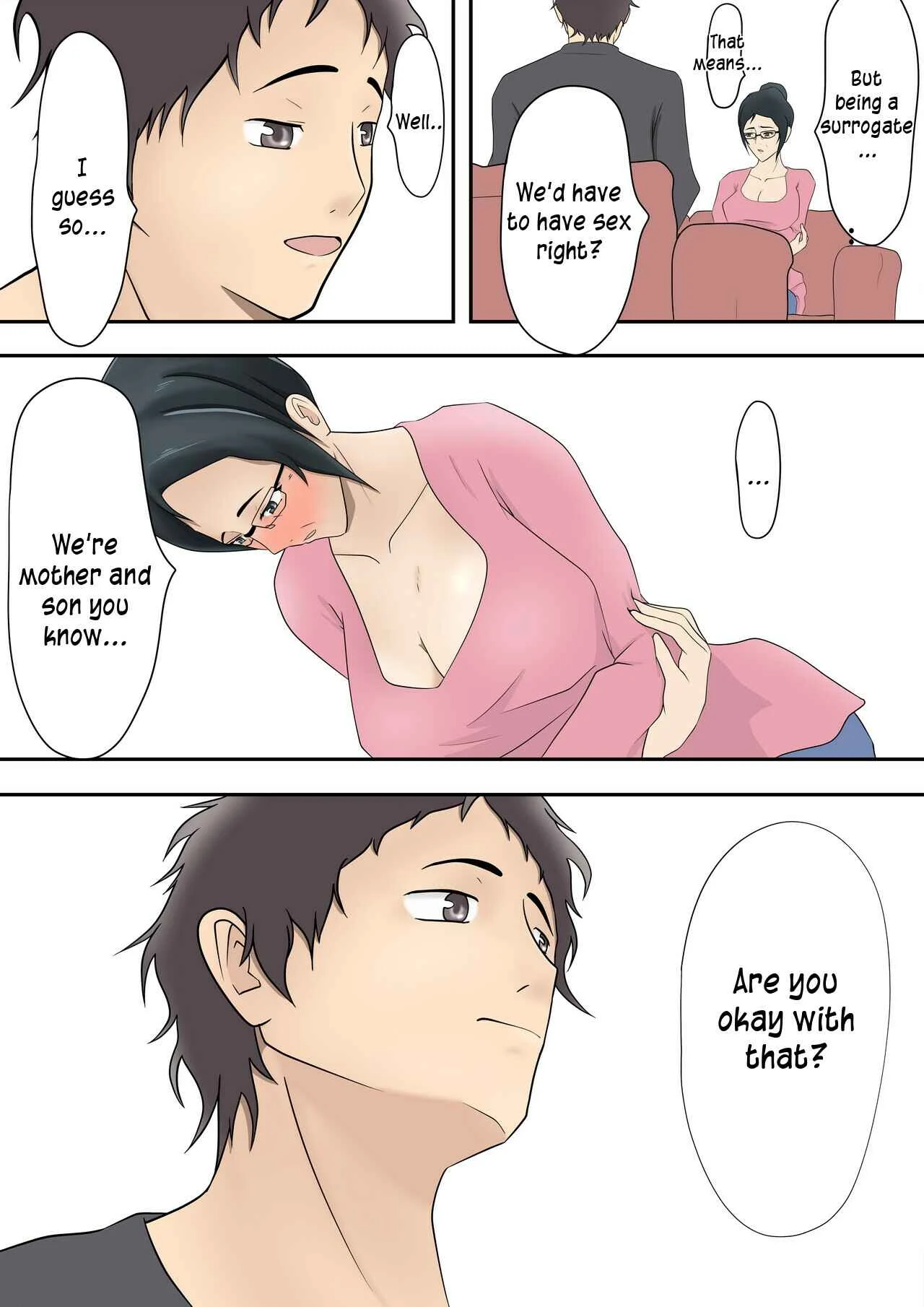 Mi no Haha ni Dairi Shussan o Onegai shita Hanashi Chapter 1 - Page 10