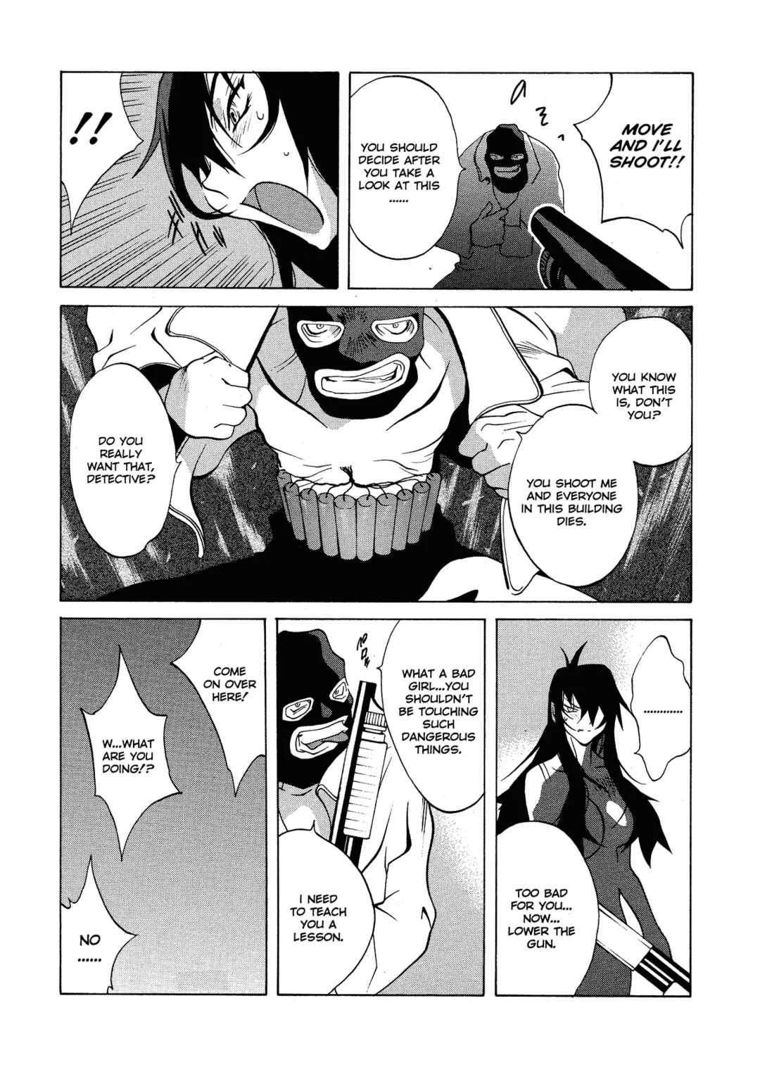 MIDARA Chapter 5: Female Detective Rape • Saeko 2 - White Snake - Page 9