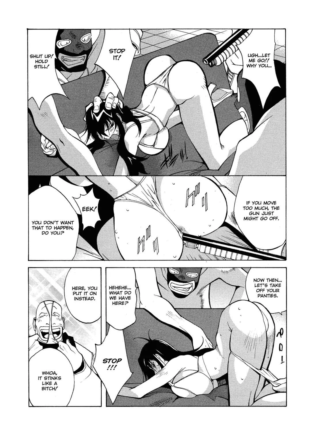 MIDARA Chapter 5: Female Detective Rape • Saeko 2 - White Snake - Page 10