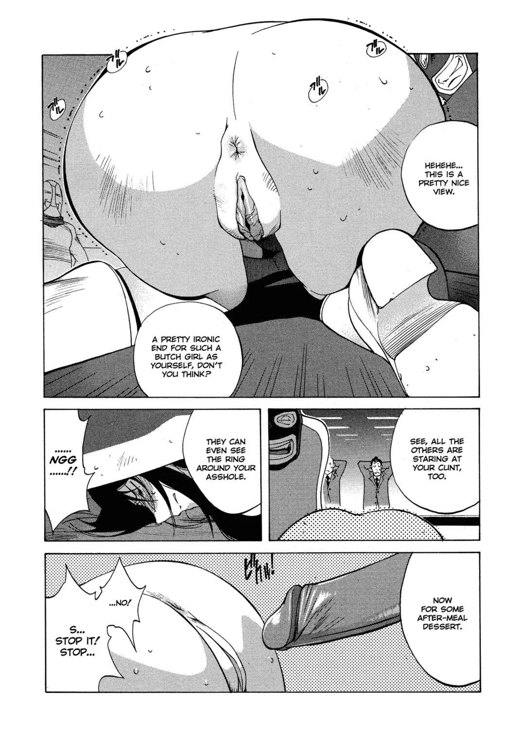 MIDARA Chapter 5: Female Detective Rape • Saeko 2 - White Snake - Page 11