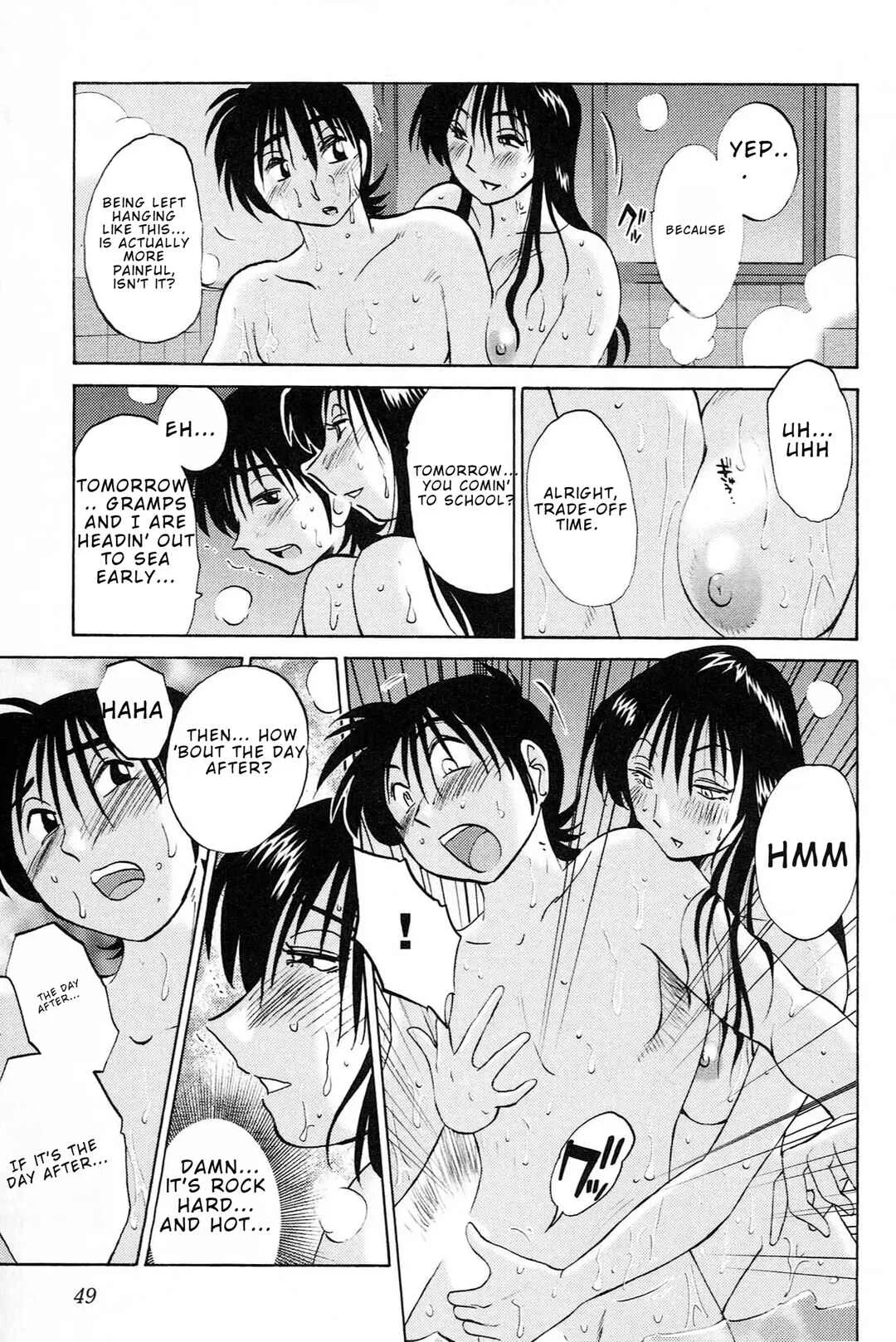 Mikazuki ga Waratteru Chapter 2: The Two of Us in the Bath - Page 21