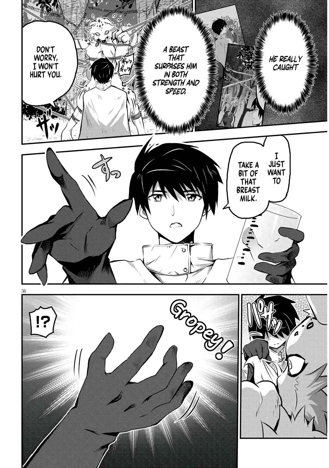 Milk-shibori Hunter no Isekai Sakunyuuki ~Nouka no Saenai Otoko ga Arayuru Shuzoku no Chiku-B wo Moteasobi-toriko ni Suru~ Chapter 1.2 - Page 15