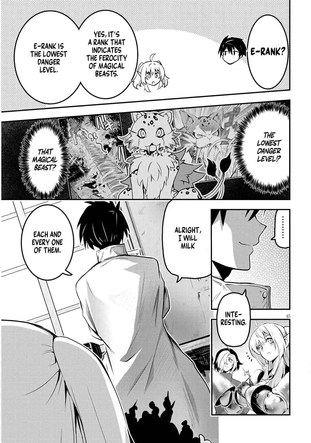 Milk-shibori Hunter no Isekai Sakunyuuki ~Nouka no Saenai Otoko ga Arayuru Shuzoku no Chiku-B wo Moteasobi-toriko ni Suru~ Chapter 1.2 - Page 24