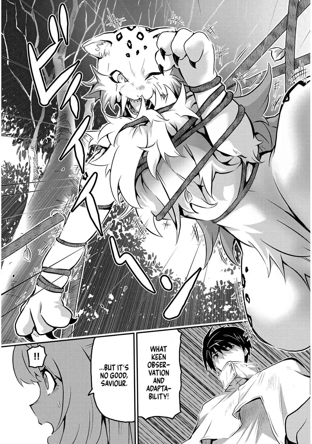 Milk-shibori Hunter no Isekai Sakunyuuki ~Nouka no Saenai Otoko ga Arayuru Shuzoku no Chiku-B wo Moteasobi-toriko ni Suru~ Chapter 1: Decensored version - Page 36