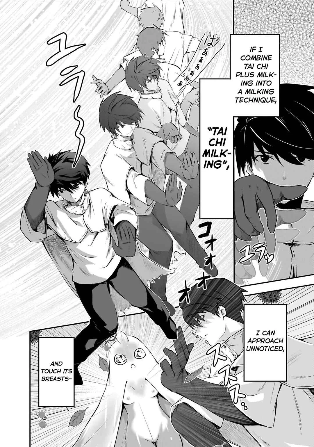 Milk-shibori Hunter no Isekai Sakunyuuki ~Nouka no Saenai Otoko ga Arayuru Shuzoku no Chiku-B wo Moteasobi-toriko ni Suru~ Chapter 2 - Page 25
