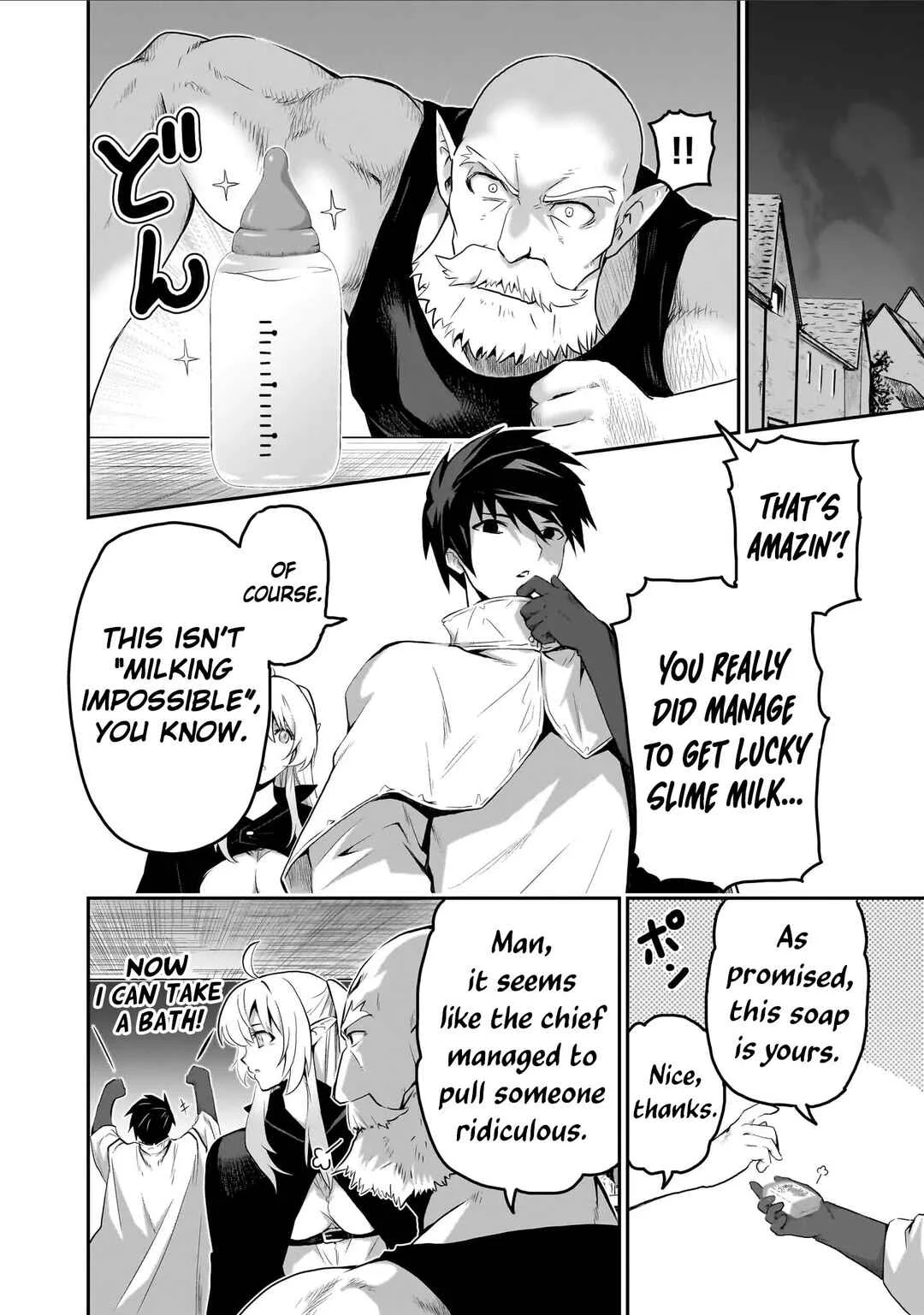 Milk-shibori Hunter no Isekai Sakunyuuki ~Nouka no Saenai Otoko ga Arayuru Shuzoku no Chiku-B wo Moteasobi-toriko ni Suru~ Chapter 2 - Page 31
