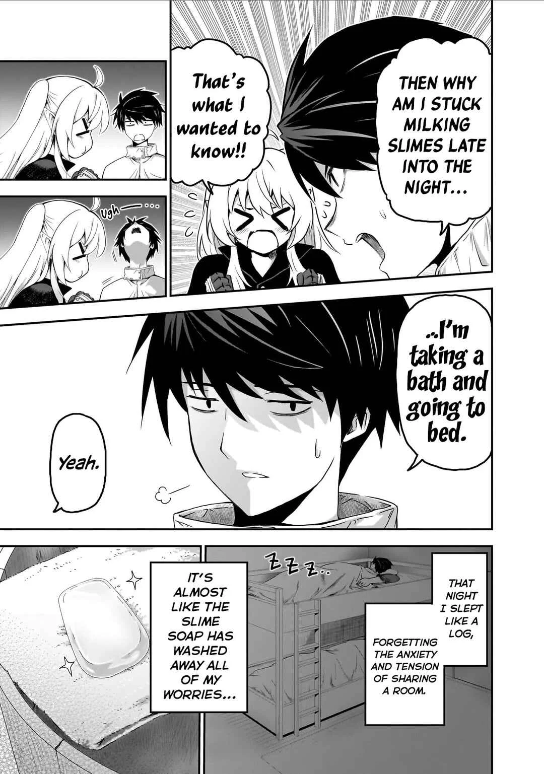 Milk-shibori Hunter no Isekai Sakunyuuki ~Nouka no Saenai Otoko ga Arayuru Shuzoku no Chiku-B wo Moteasobi-toriko ni Suru~ Chapter 2 - Page 34