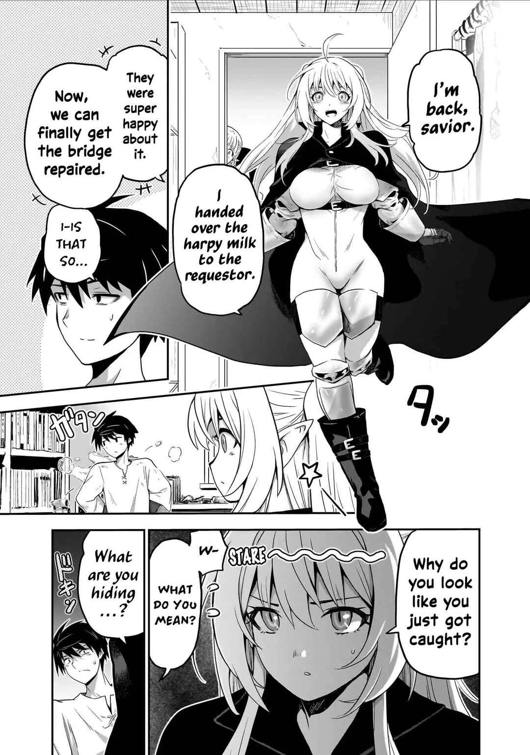 Milk-shibori Hunter no Isekai Sakunyuuki ~Nouka no Saenai Otoko ga Arayuru Shuzoku no Chiku-B wo Moteasobi-toriko ni Suru~ Chapter 3 - Page 18