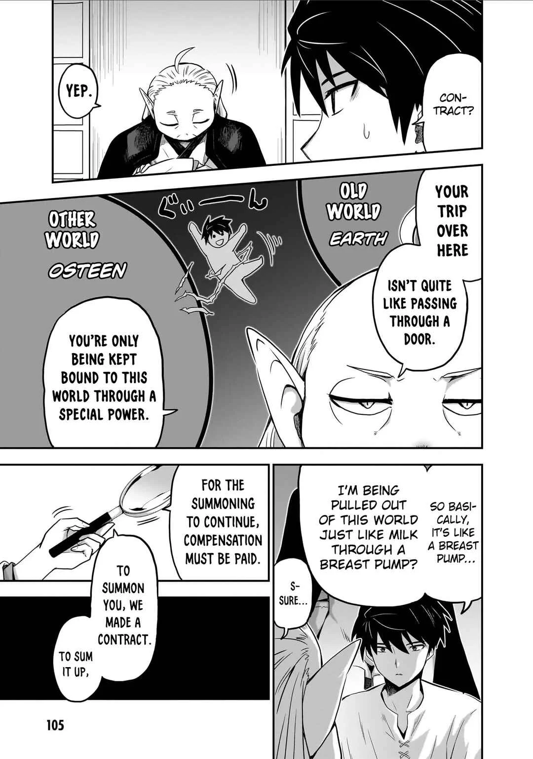Milk-shibori Hunter no Isekai Sakunyuuki ~Nouka no Saenai Otoko ga Arayuru Shuzoku no Chiku-B wo Moteasobi-toriko ni Suru~ Chapter 3 - Page 22