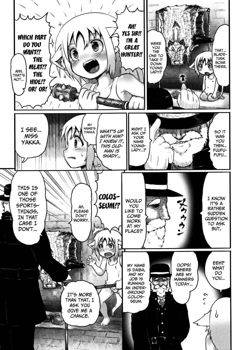 Mimi Loli Oka-Shiamu Chapter 1: Animal-Eared Loli Violation-Colosseum 1  - Page 13