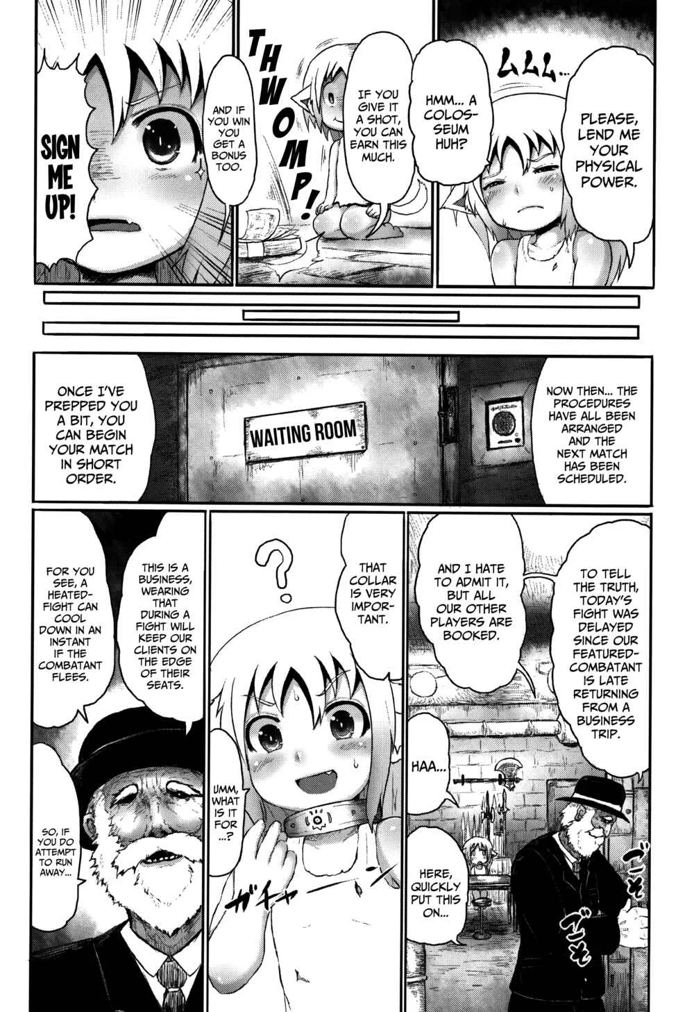 Mimi Loli Oka-Shiamu Chapter 1: Animal-Eared Loli Violation-Colosseum 1  - Page 14