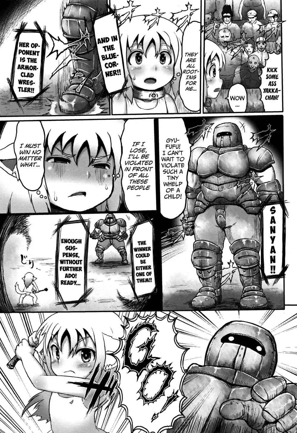 Mimi Loli Oka-Shiamu Chapter 1: Animal-Eared Loli Violation-Colosseum 1  - Page 17