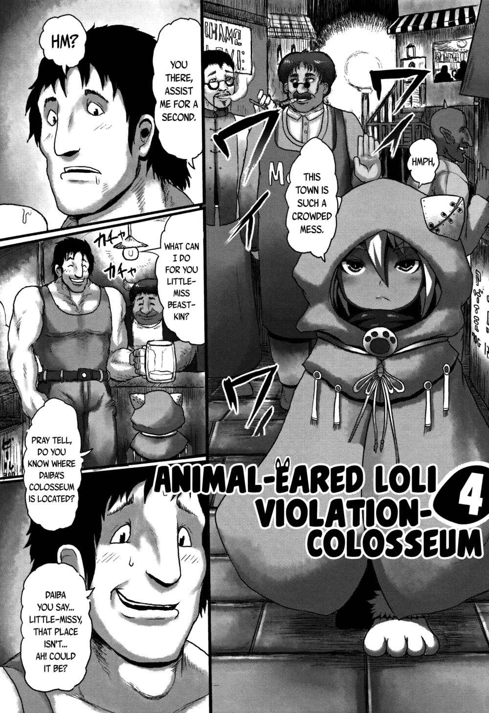 Mimi Loli Oka-Shiamu Chapter 4: Animal-Eared Loli Violation-Colosseum 4 - Page 1