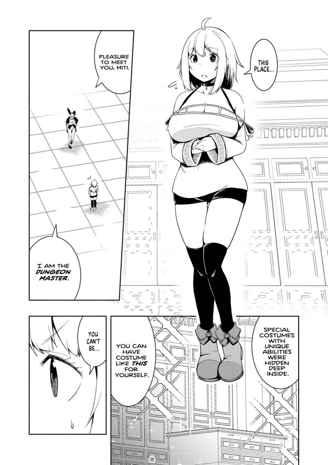 Miti no Echiechi Dungeon - Skill wo Yado Shita Ecchi na Ishou de Isekai Meikyuu wo Kouryakuseyo Chapter 1 - Page 6