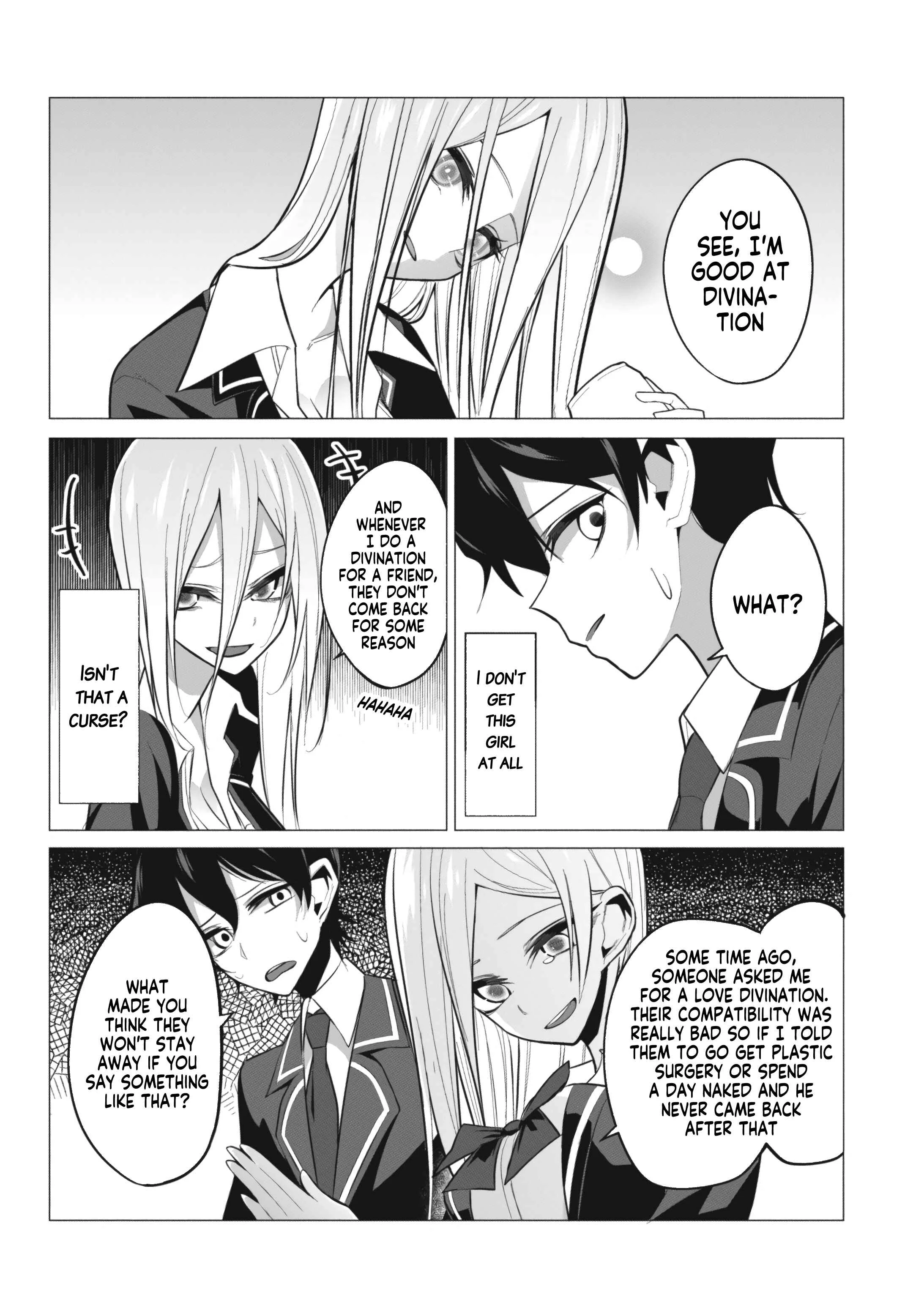 Mizuki-senpai no Koi Uranai Chapter 1 - Page 5
