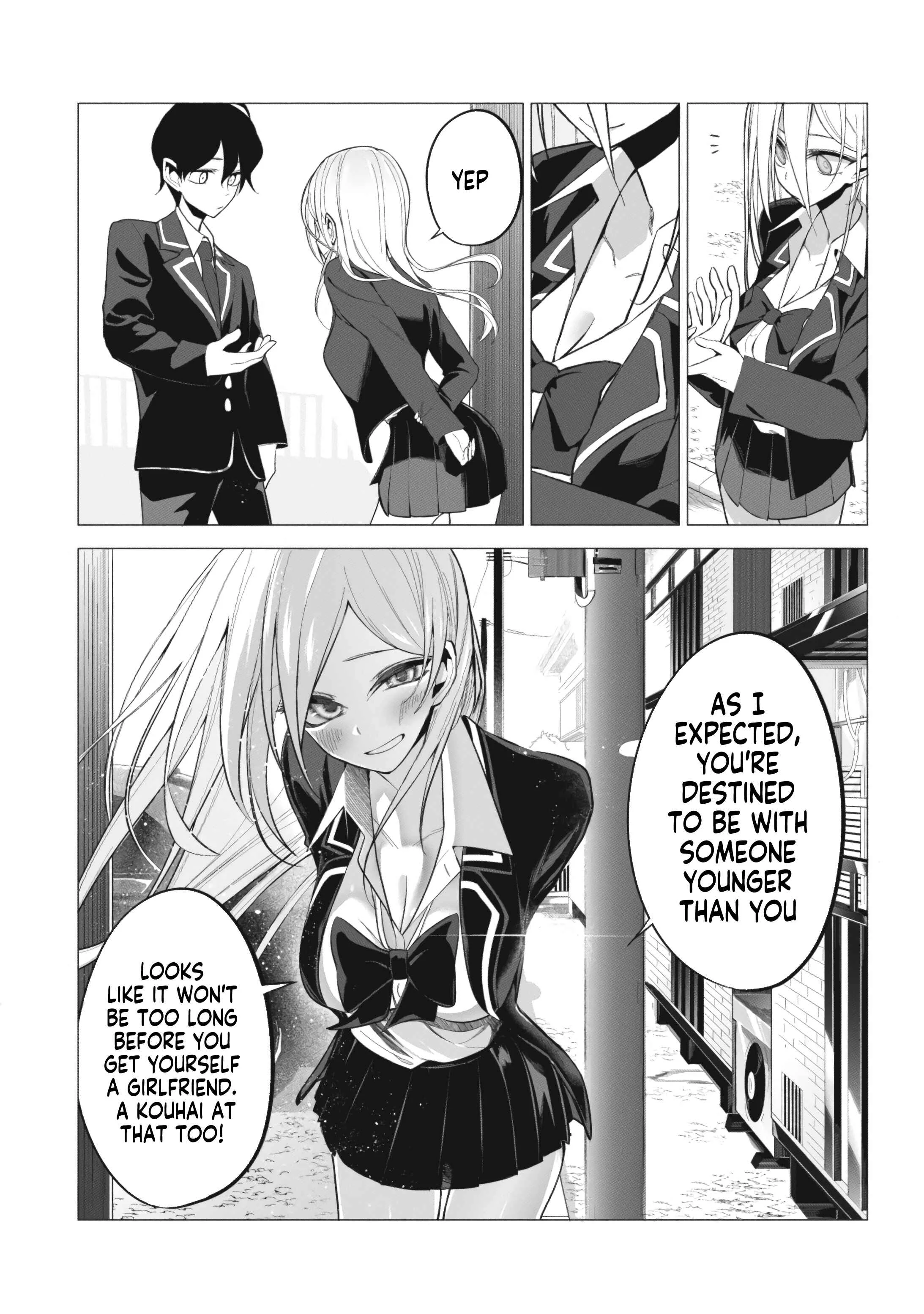 Mizuki-senpai no Koi Uranai Chapter 1 - Page 8