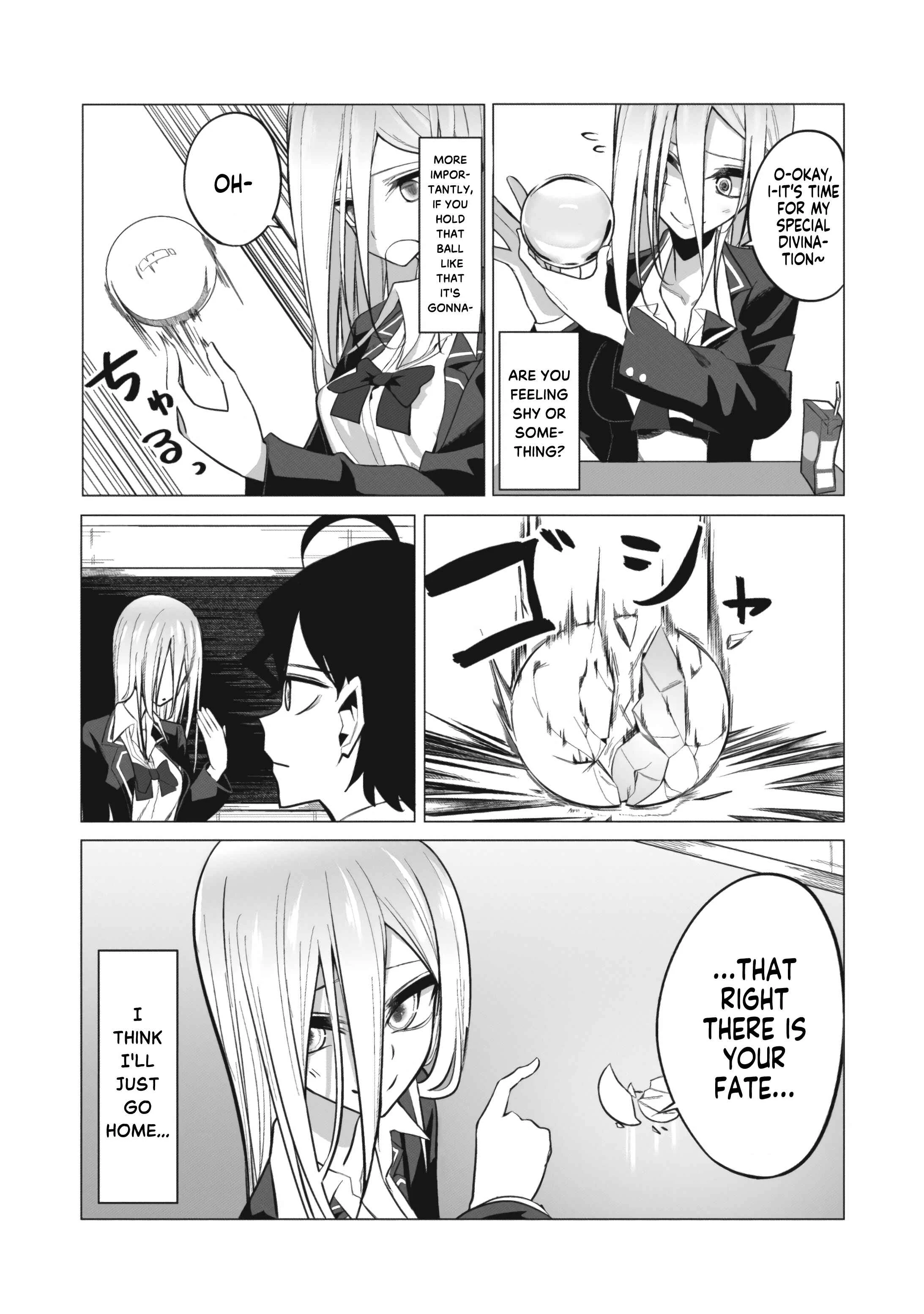 Mizuki-senpai no Koi Uranai Chapter 2 - Page 5