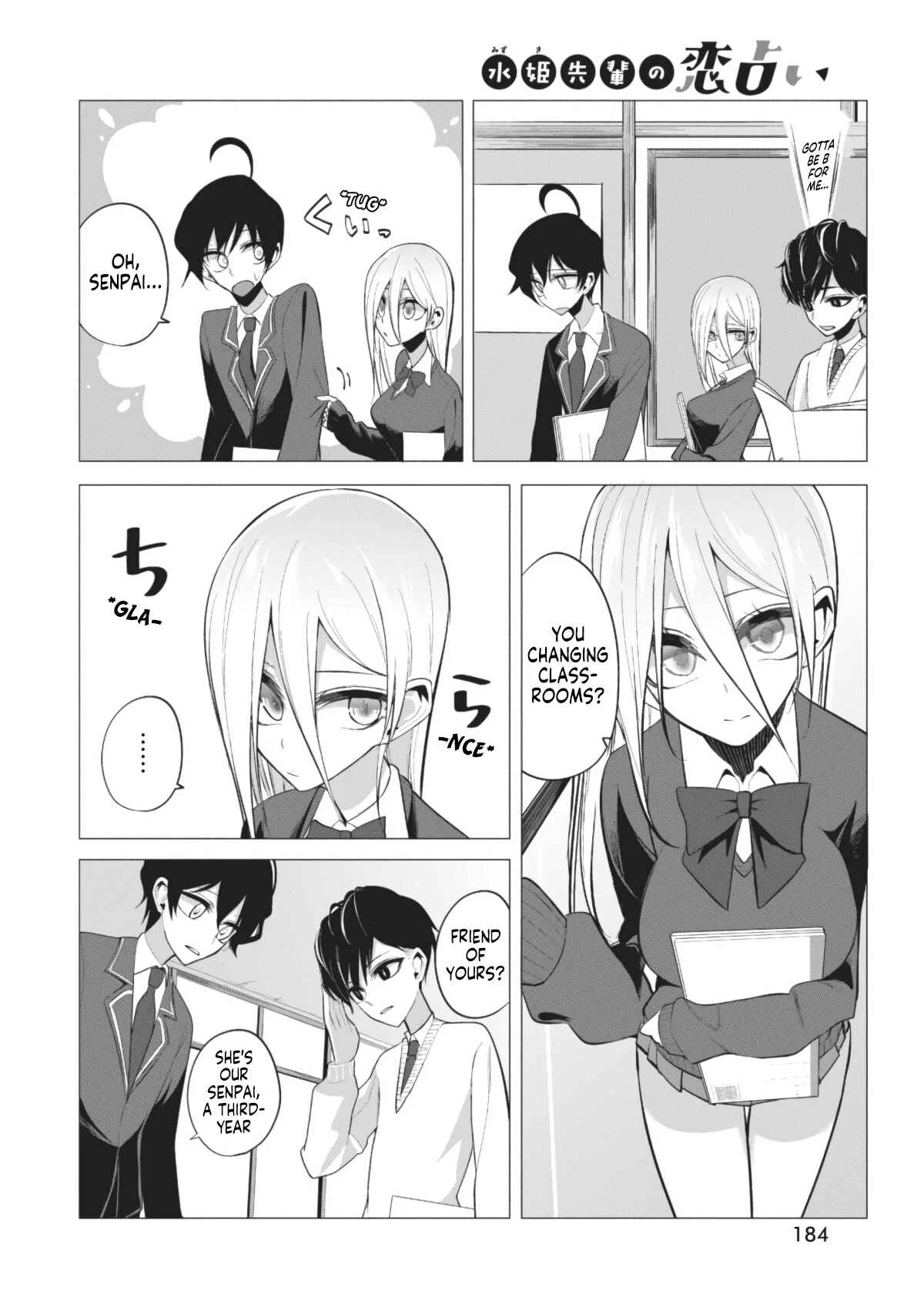 Mizuki-senpai no Koi Uranai Chapter 4 - Page 2