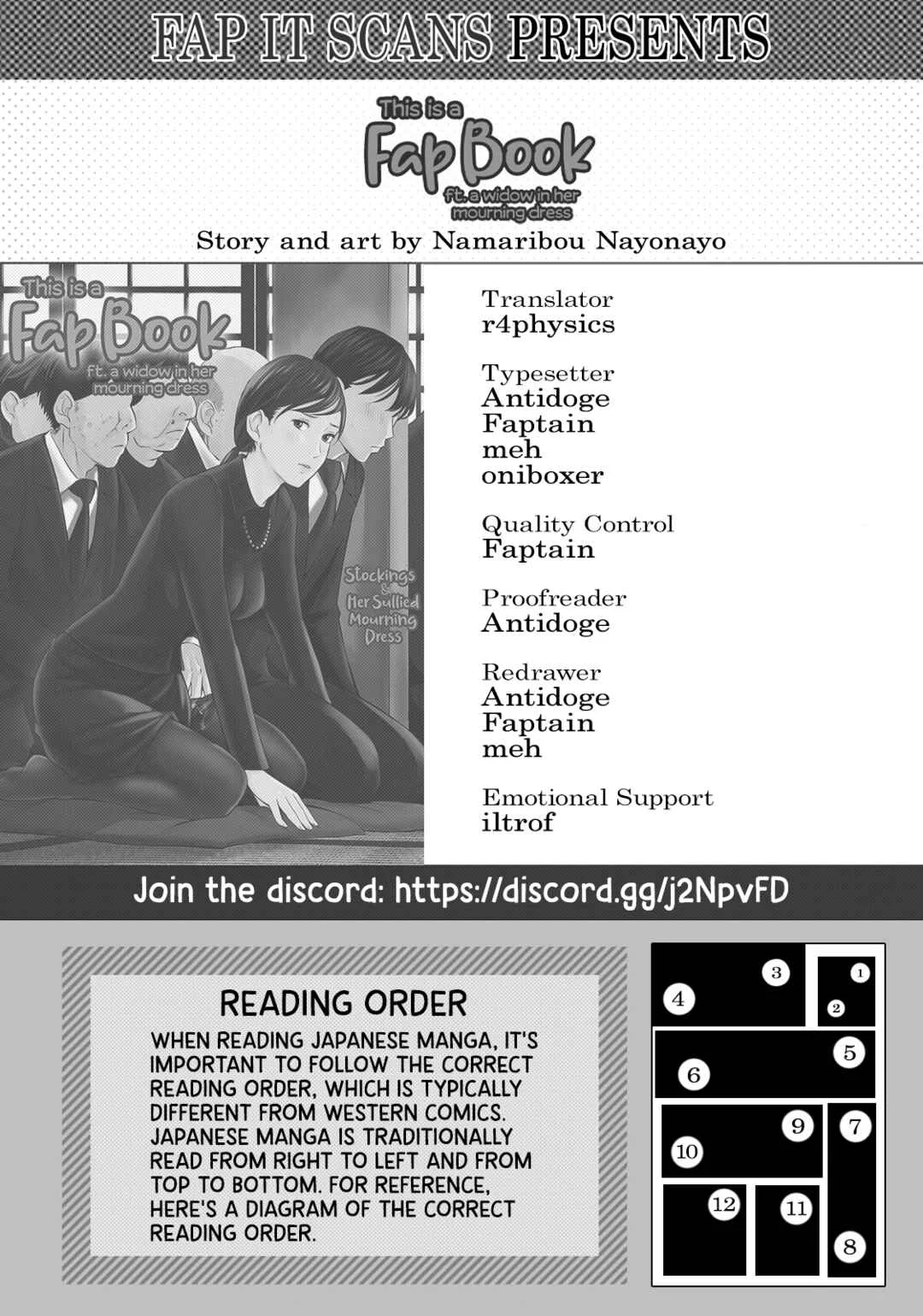 Mofuku Miboujin no Erohon desu Chapter 1 - Page 2