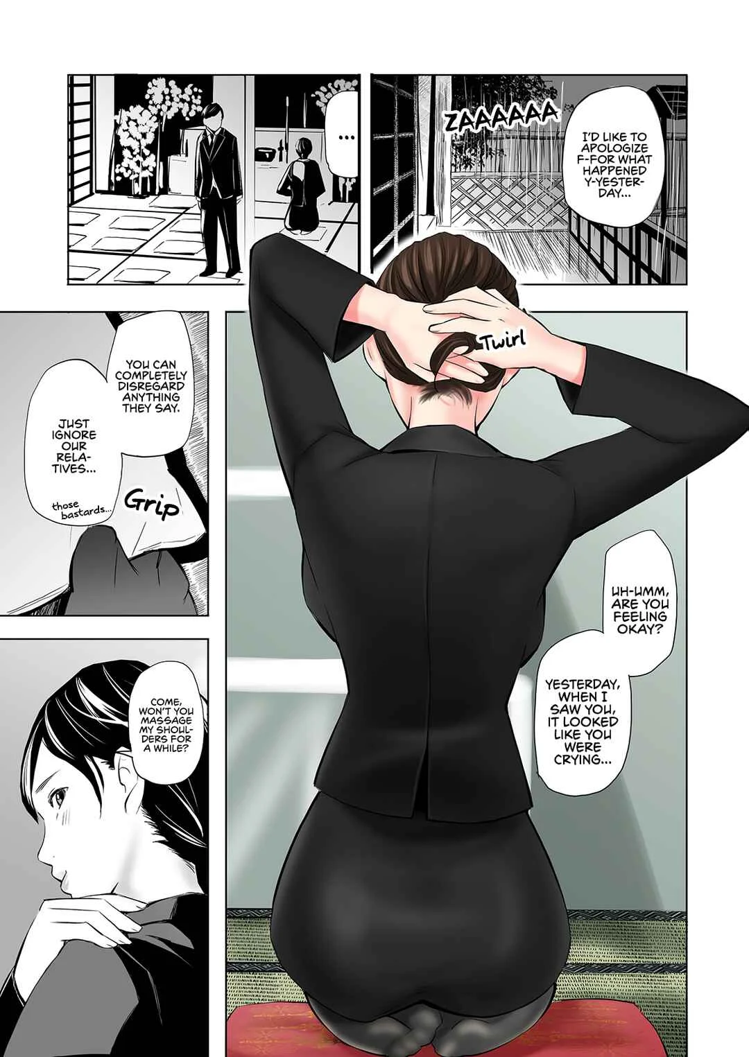 Mofuku Miboujin no Erohon desu Chapter 1 - Page 10