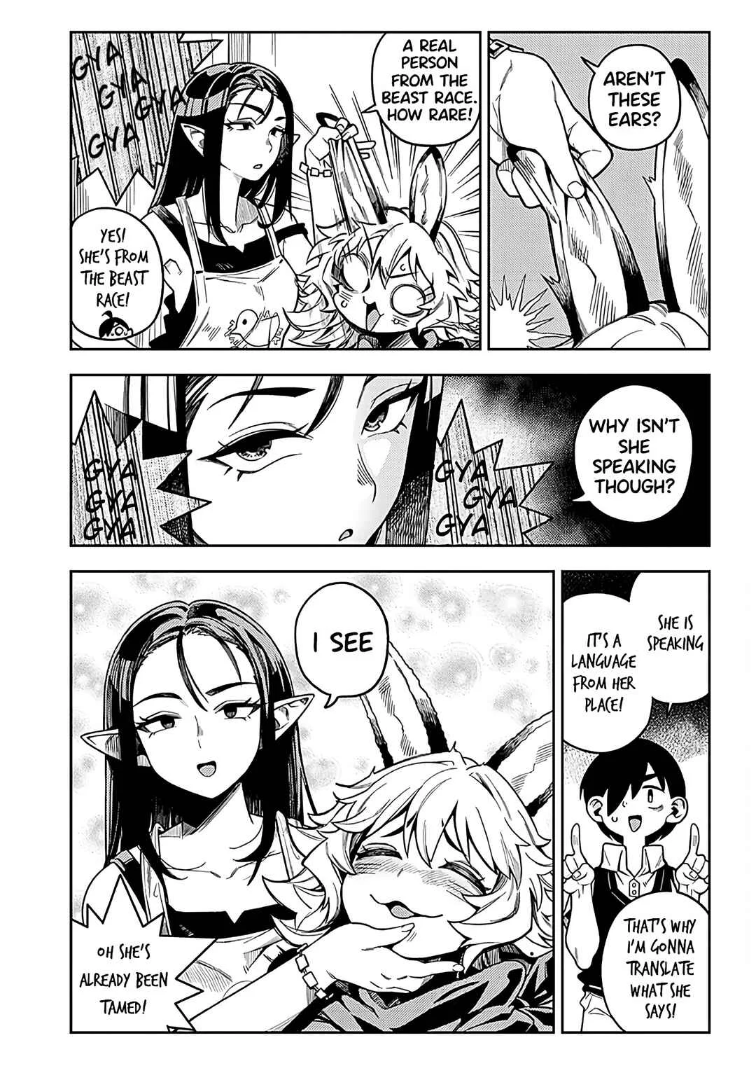 Monmusugo!: Honnyaku Skill de Saikyou Monmusume to Isekai Seikatsu Chapter 2.2 - Page 3