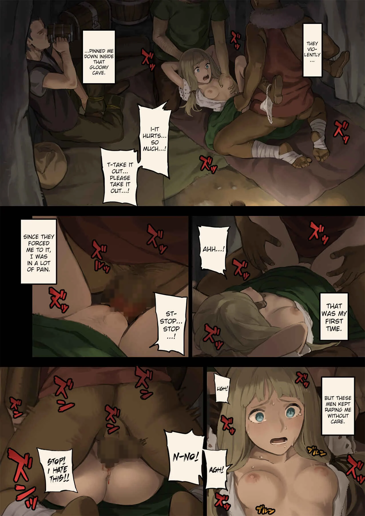 Mori de Deatta Touzoku ni Tsukamatte Shimatta Watashi wa… Chapter 1 - Page 8