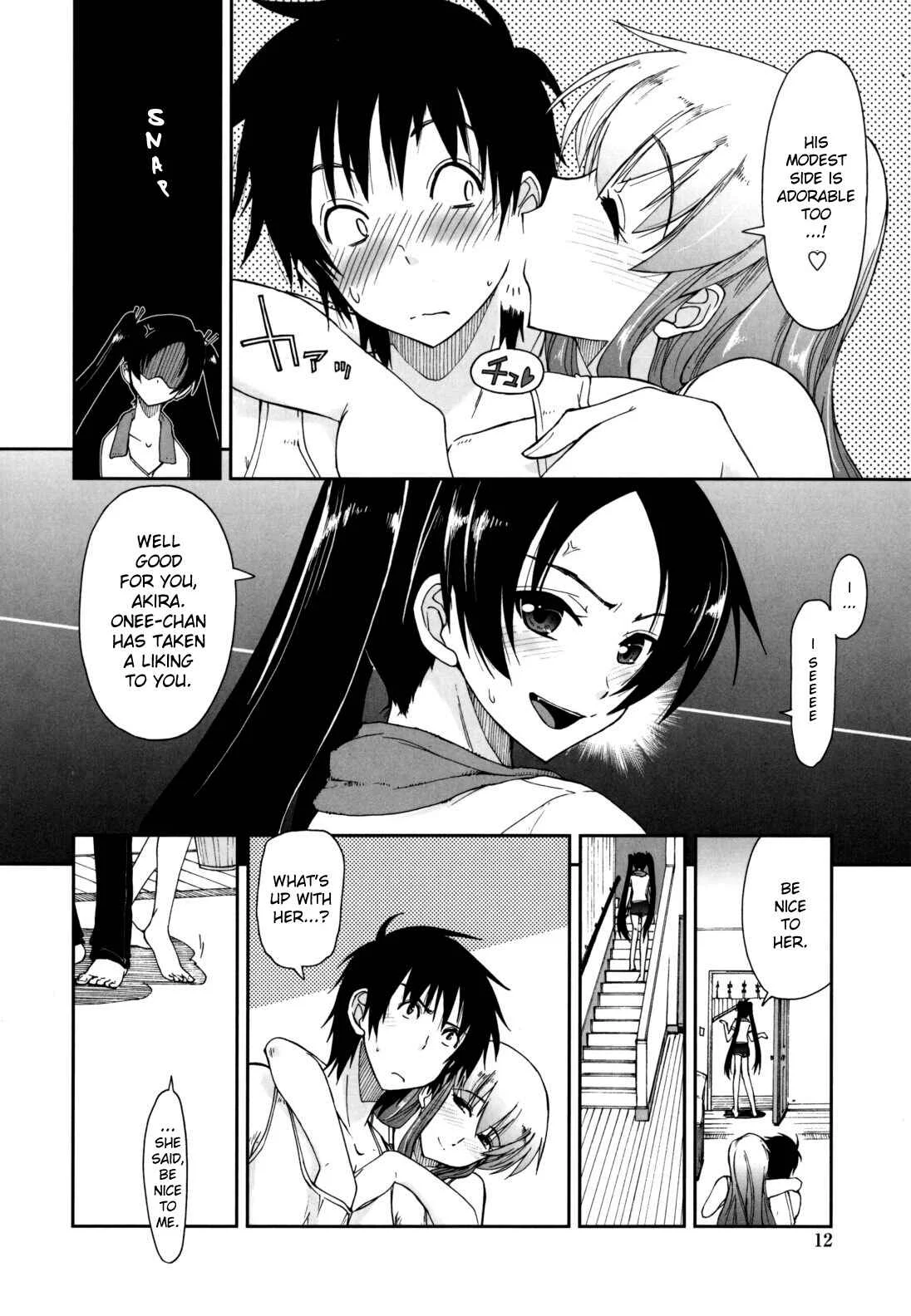 Mosaic x Three Sisters Genteiban Chapter 1: Suddenly x A Family - Page 6
